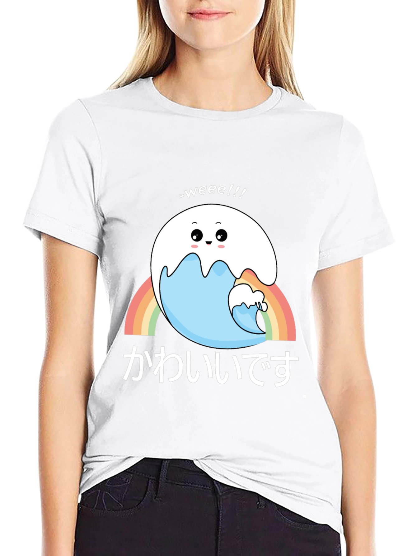 Kawaii Wave T-Shirt - Cute Anime Style