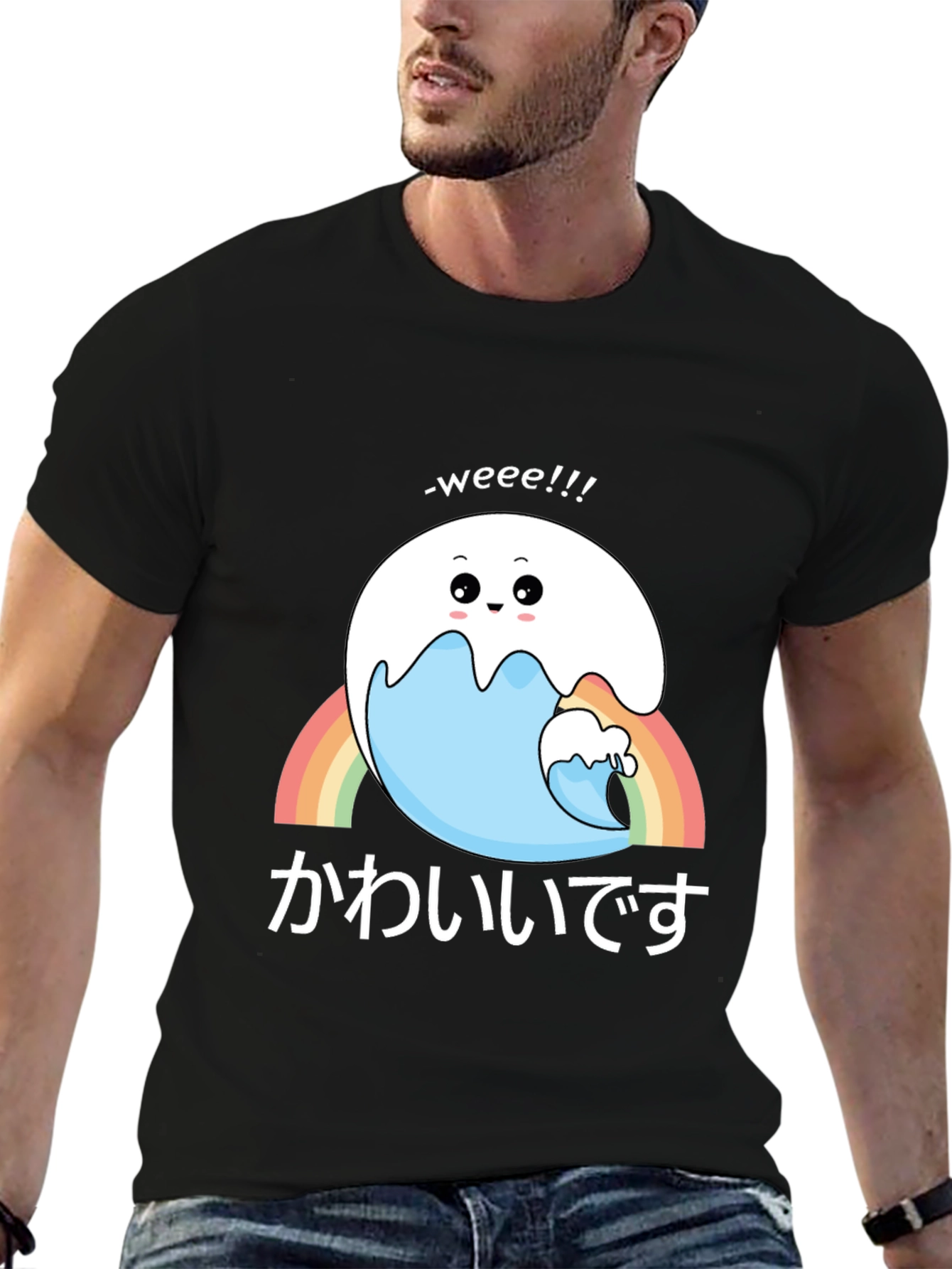 Kawaii Wave T-Shirt - Cute Anime Style