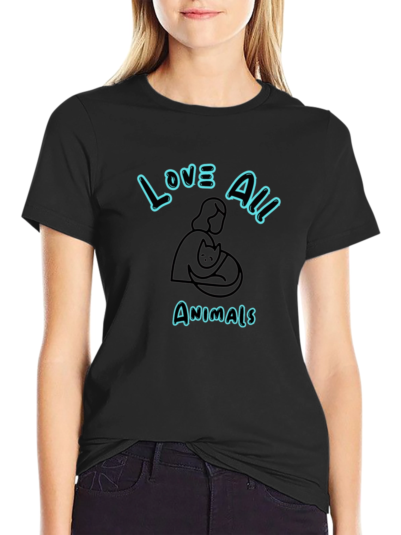 Love All Animals Graphic Tee - Unisex