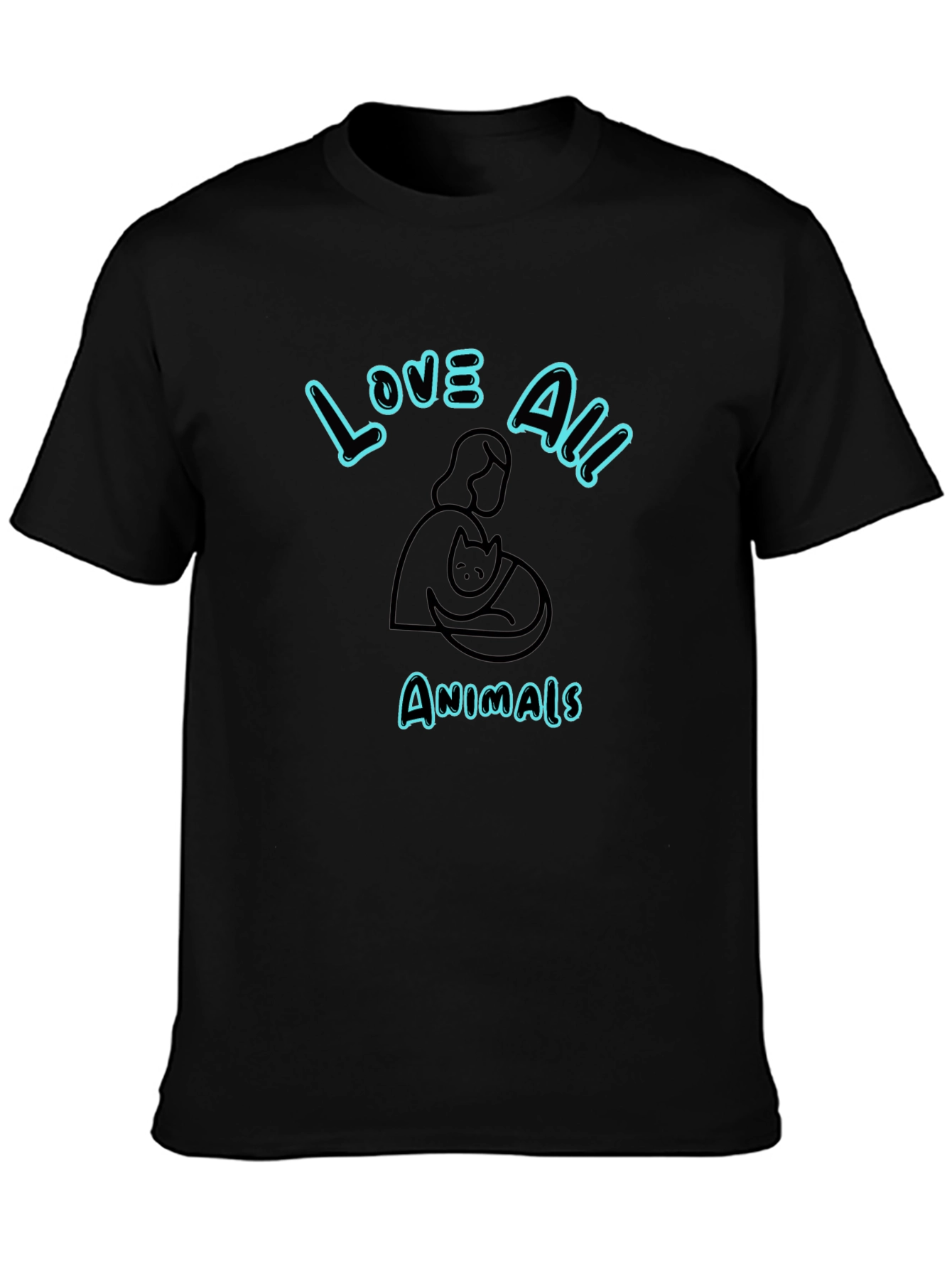 Love All Animals Graphic Tee - Unisex