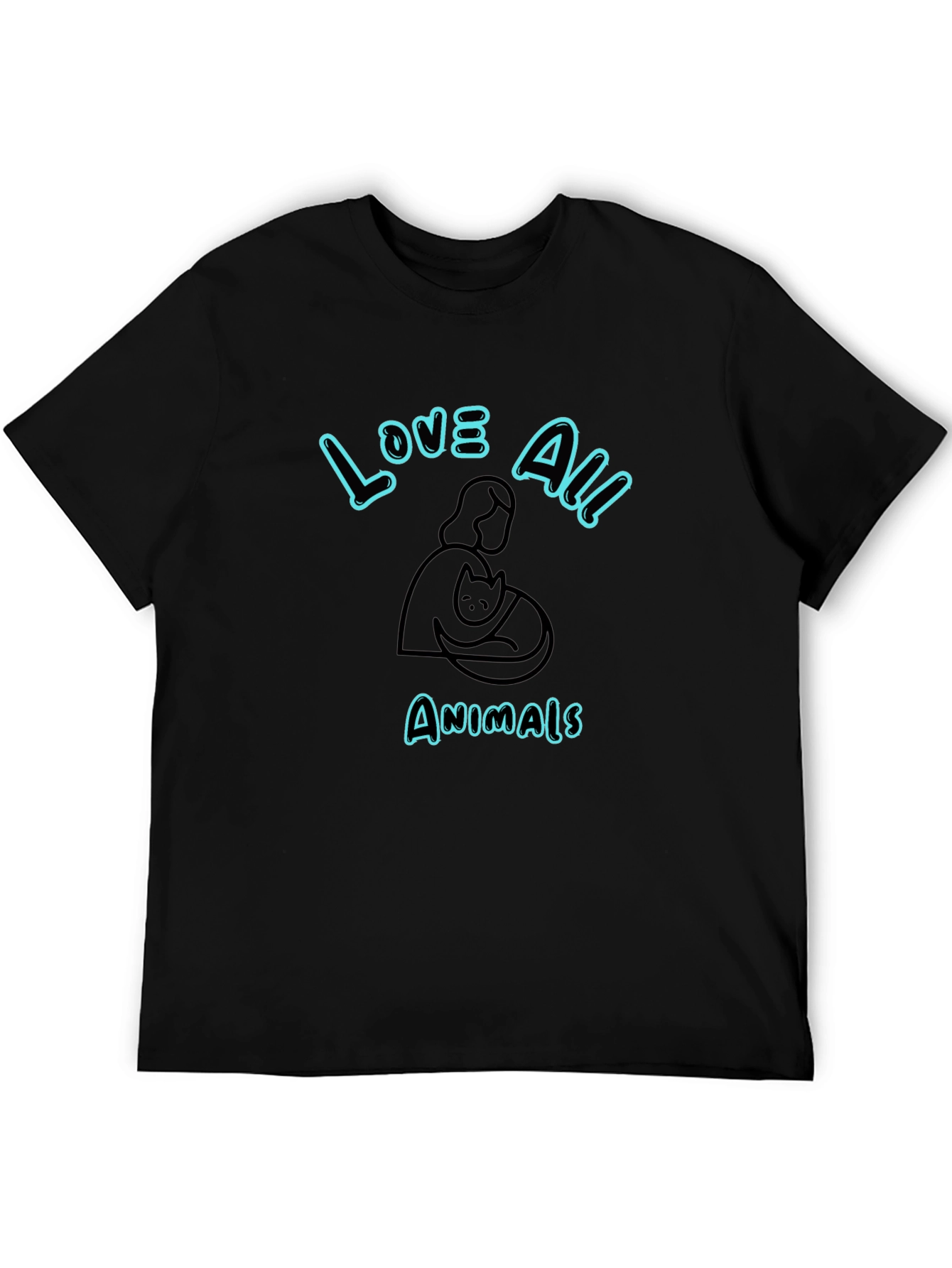 Love All Animals Graphic Tee - Unisex