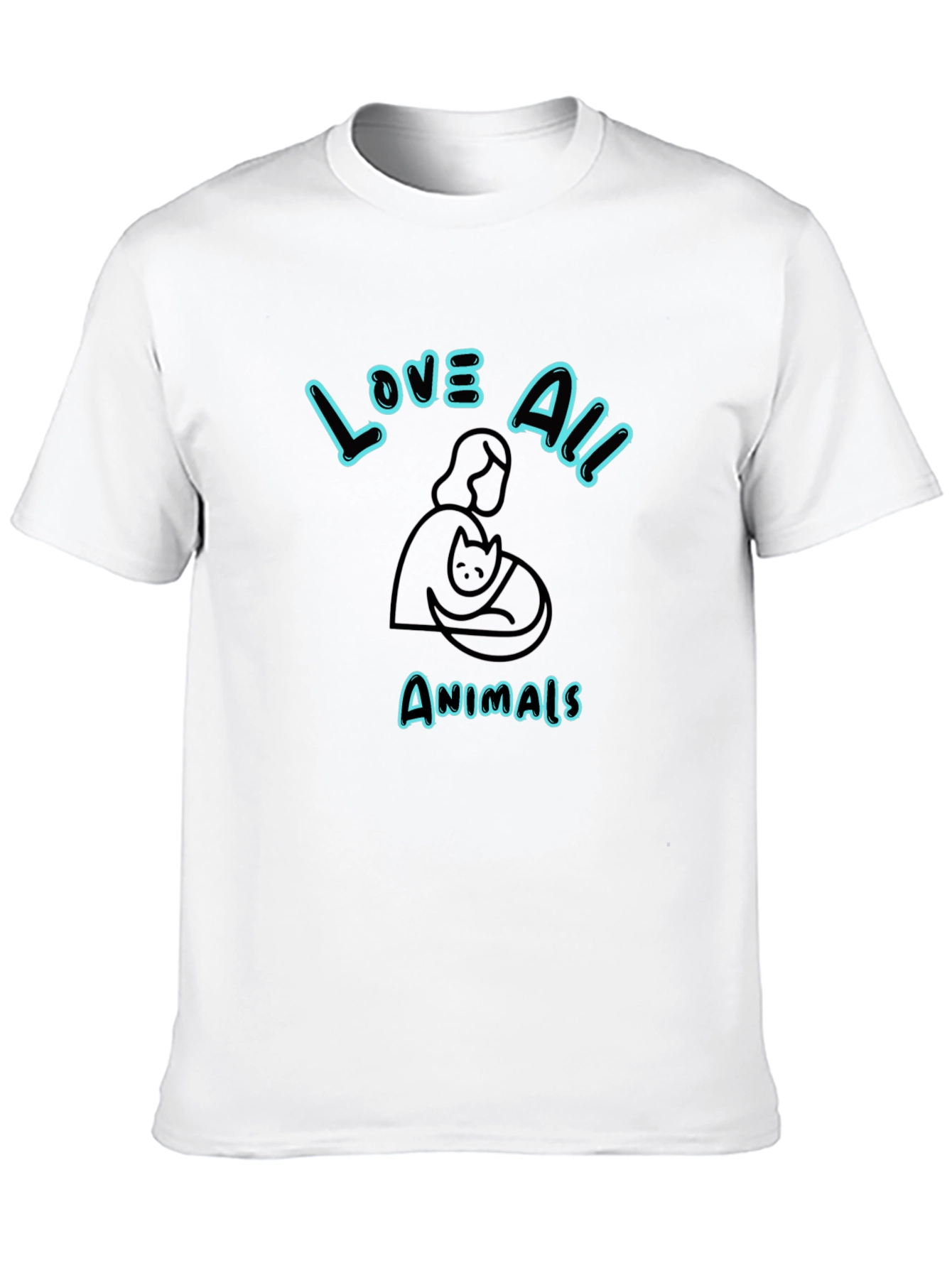 Love All Animals Graphic Tee - Unisex