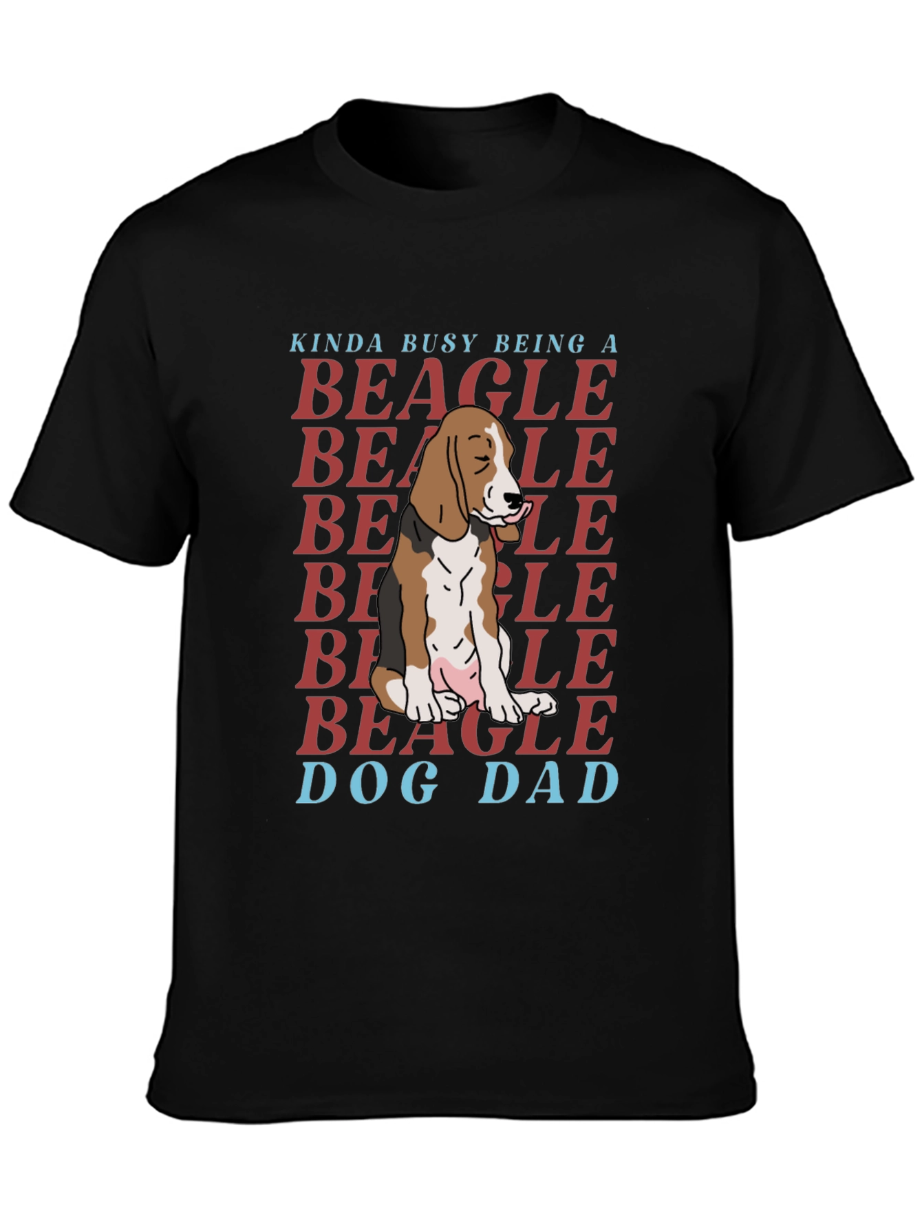Beagle Dog Dad T-Shirt - Cute Dog Lover Tee