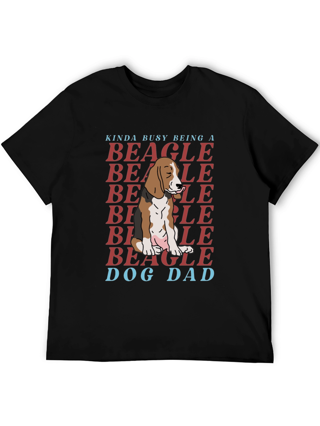 Beagle Dog Dad T-Shirt - Cute Dog Lover Tee