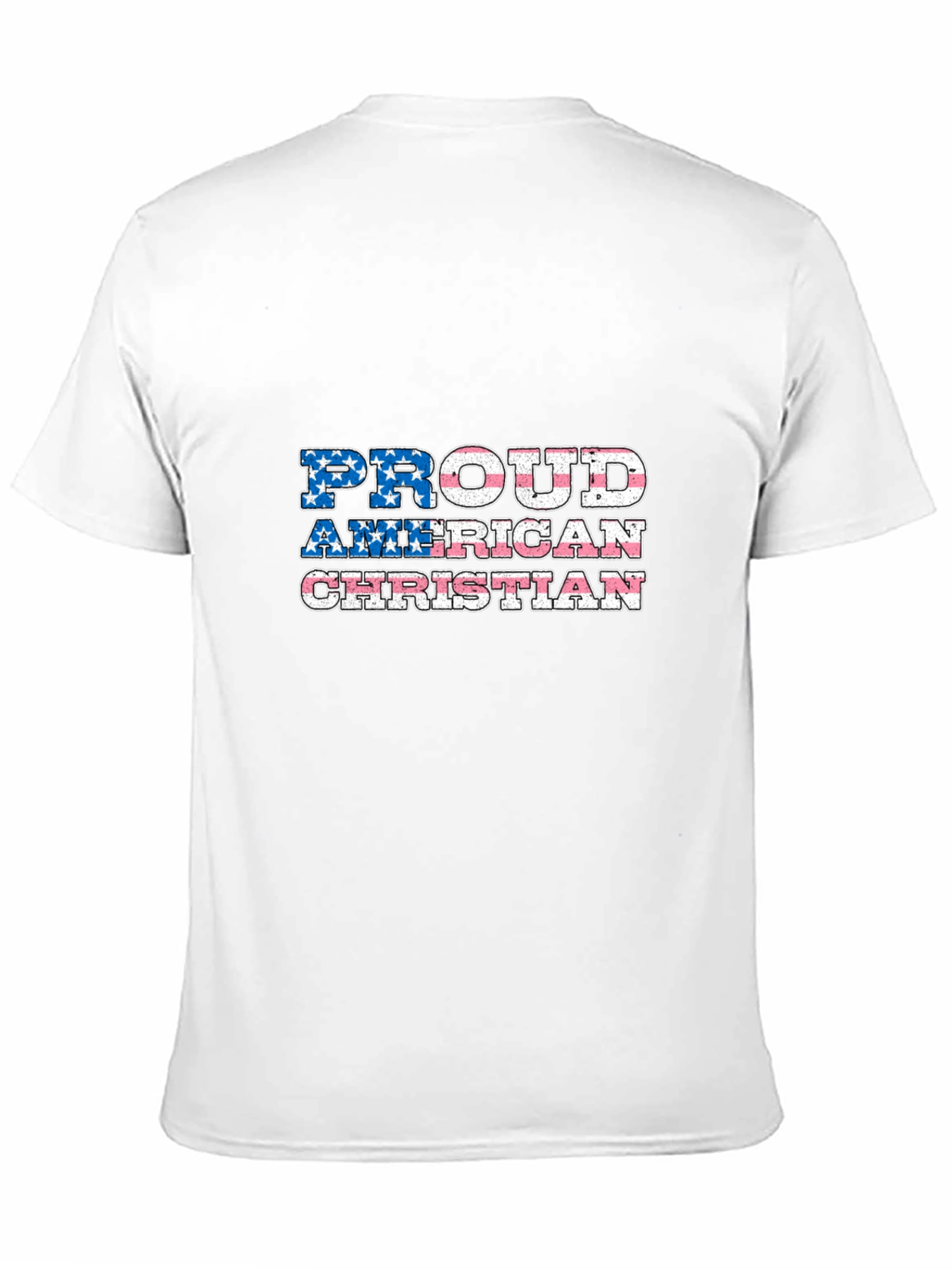 Proud American Christian Graphic T-Shirt