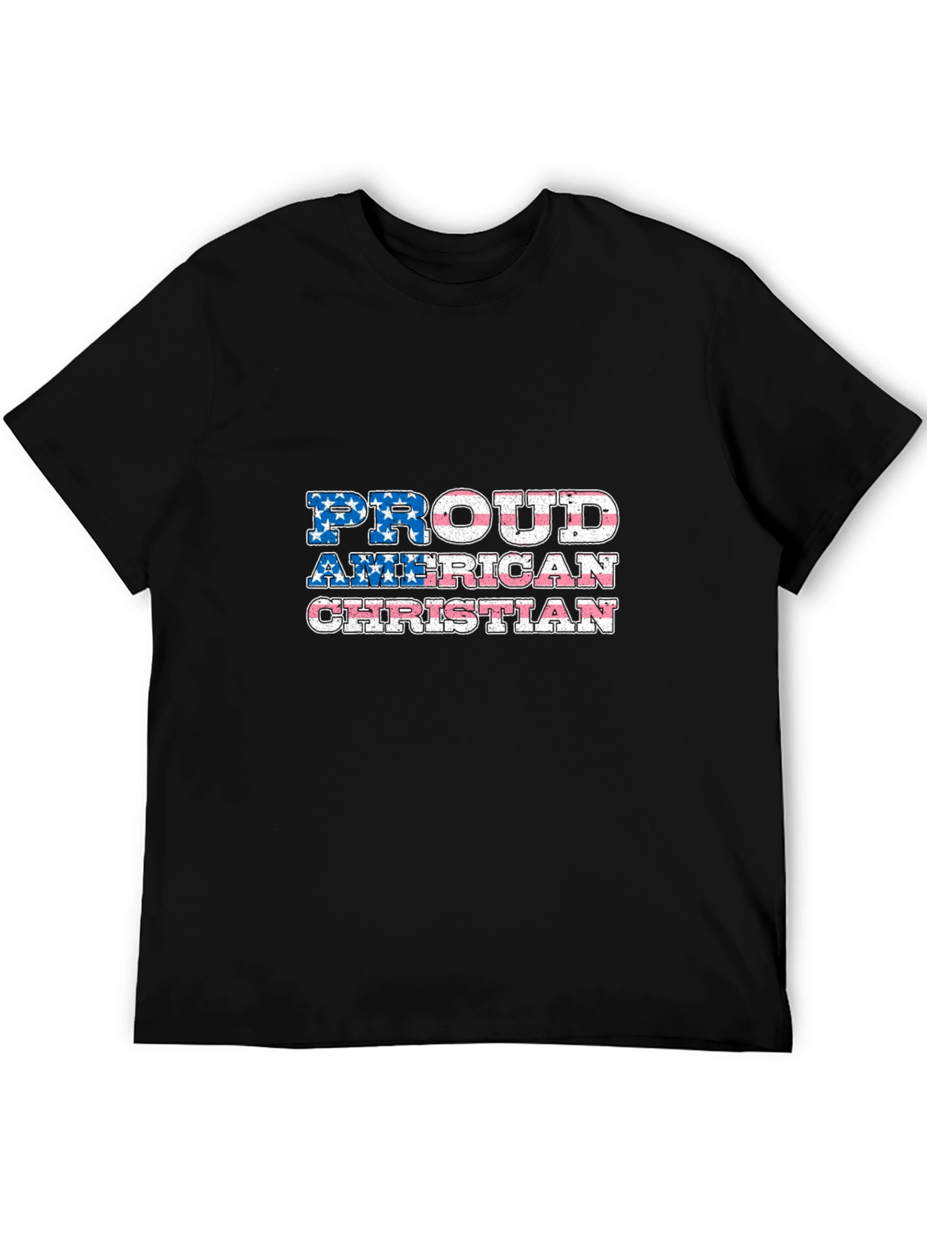 Proud American Christian Graphic T-Shirt