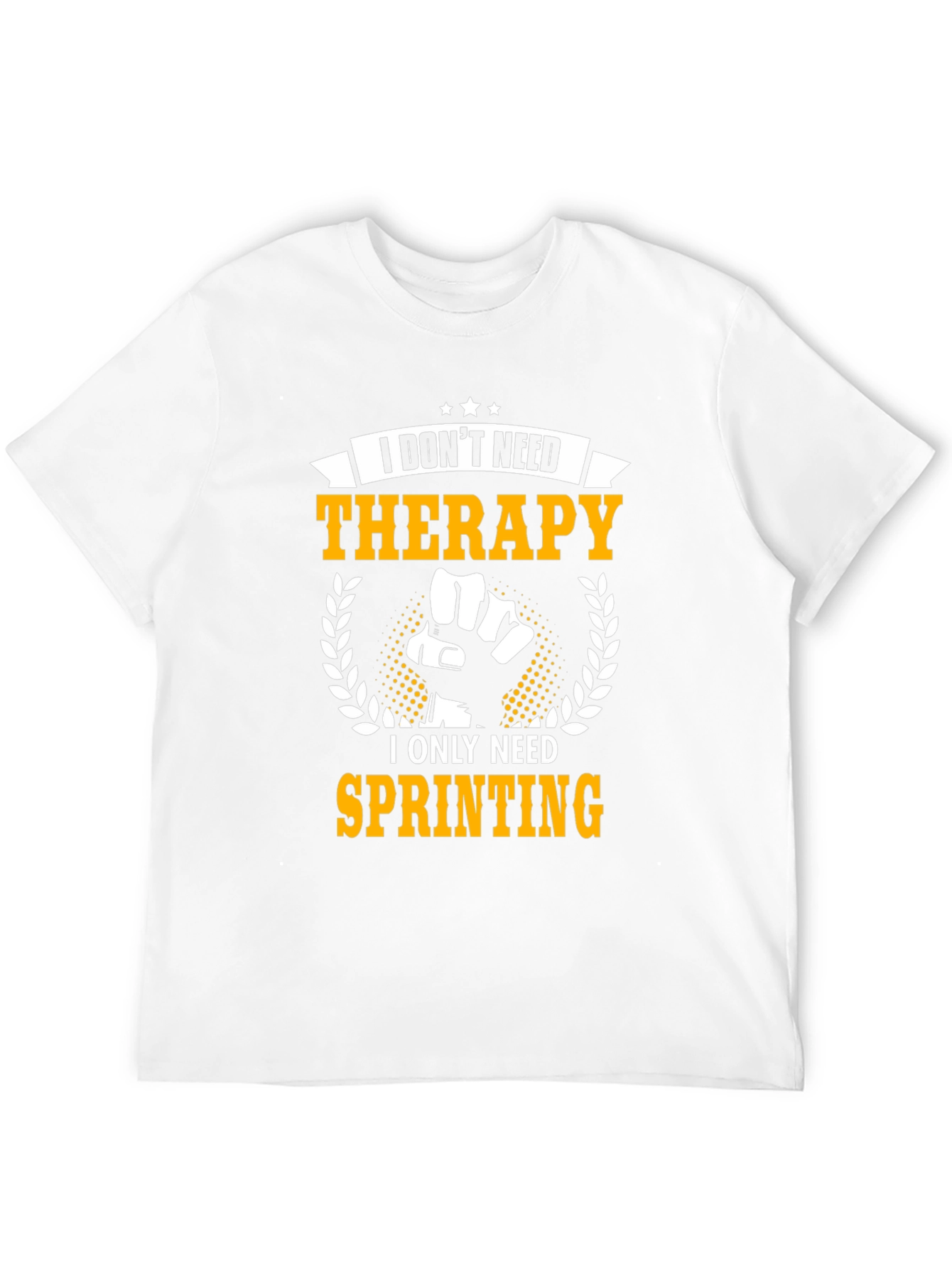 Therapy Sprinting Graphic Tee - Black