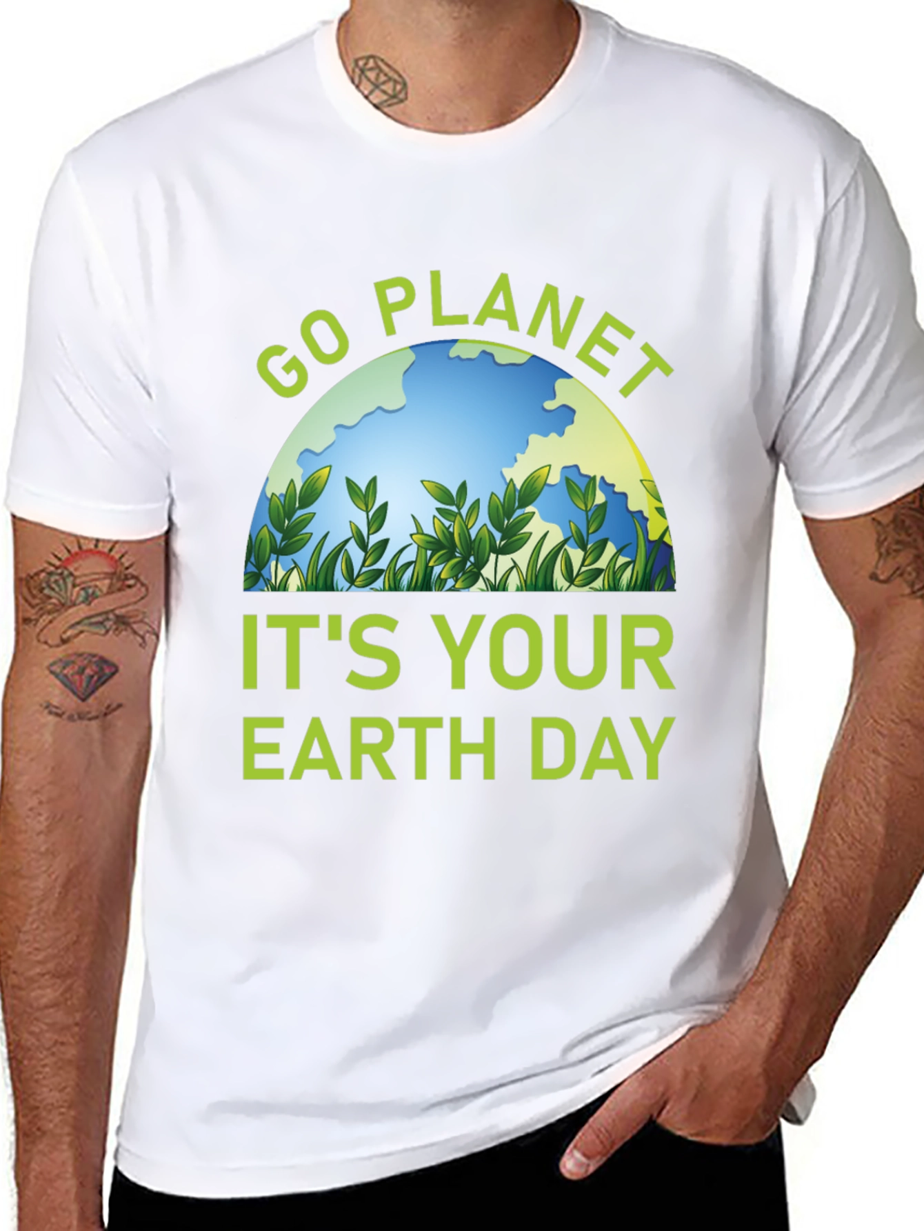 Go Planet Its Your Earth Day T-Shirt