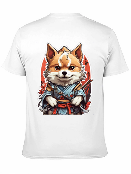 Samurai Shiba Inu Graphic Tee