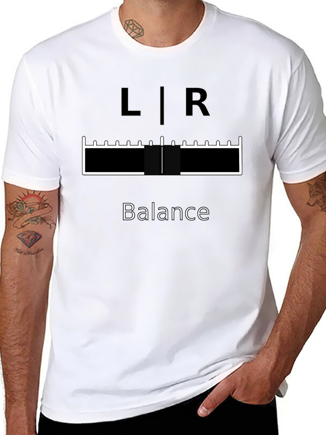 Balance Graphic T-Shirt - Audio Engineer Tee