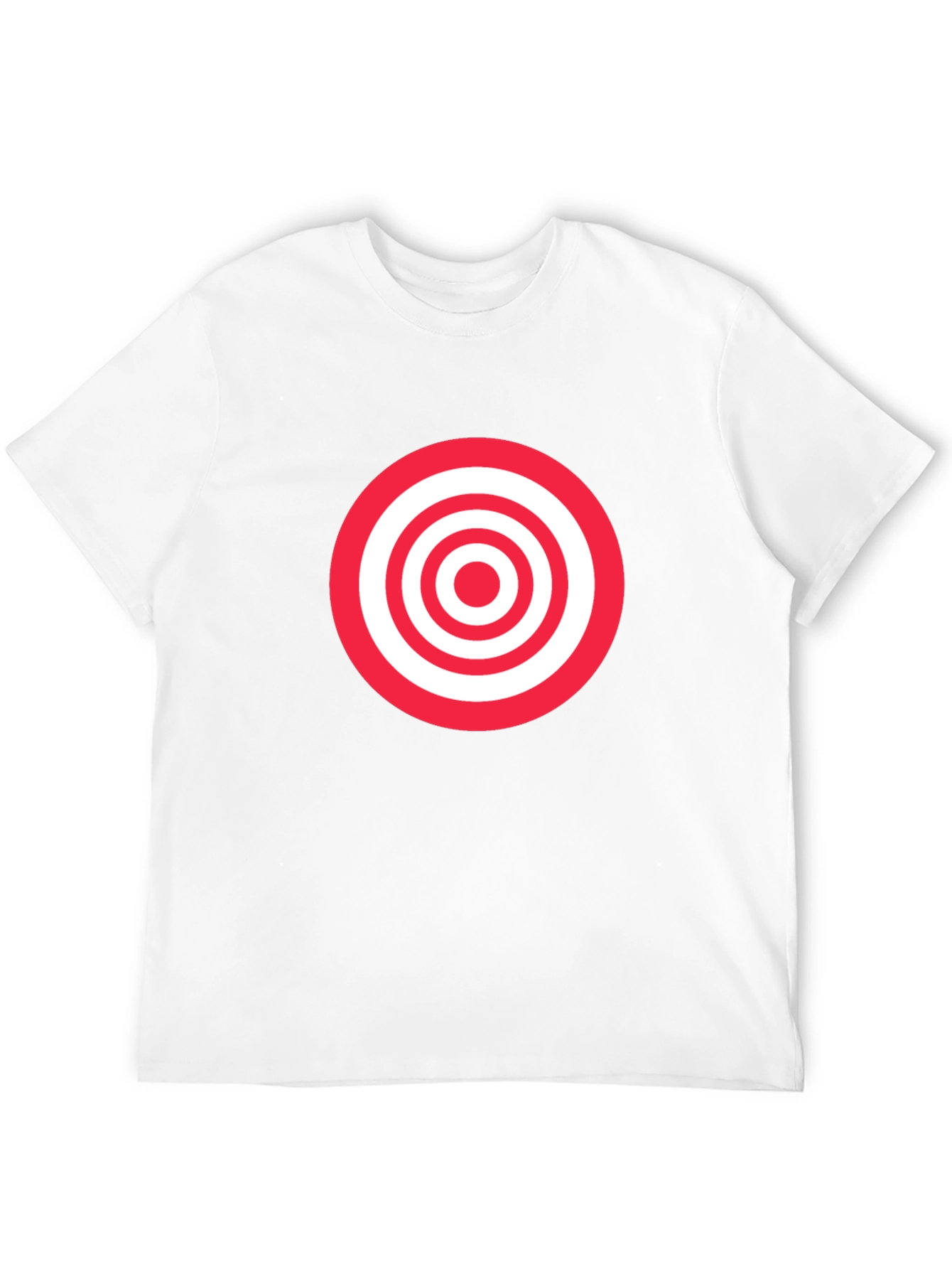Target Graphic Tee - Black Cotton Comfort