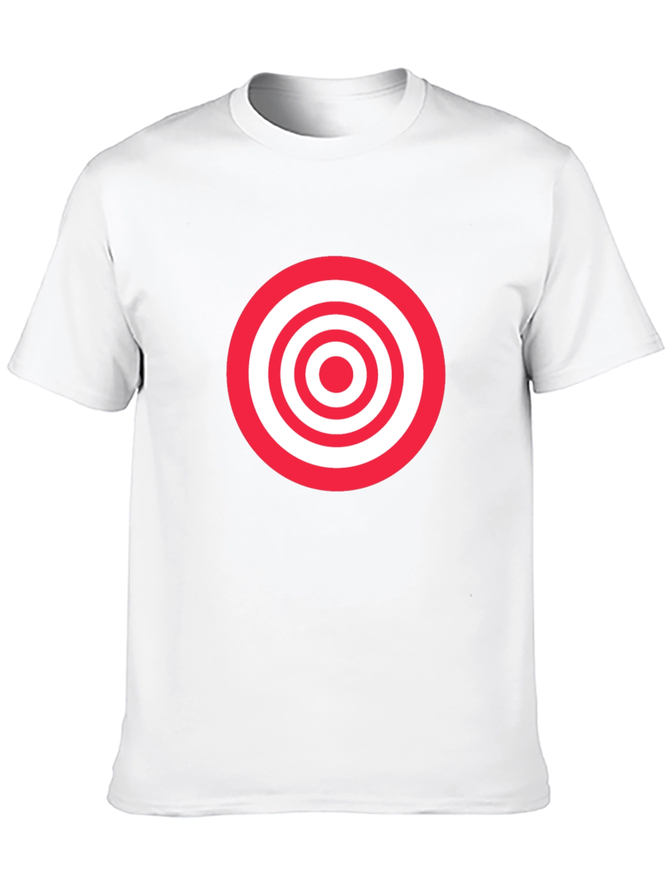 Target Graphic Tee - Black Cotton Comfort