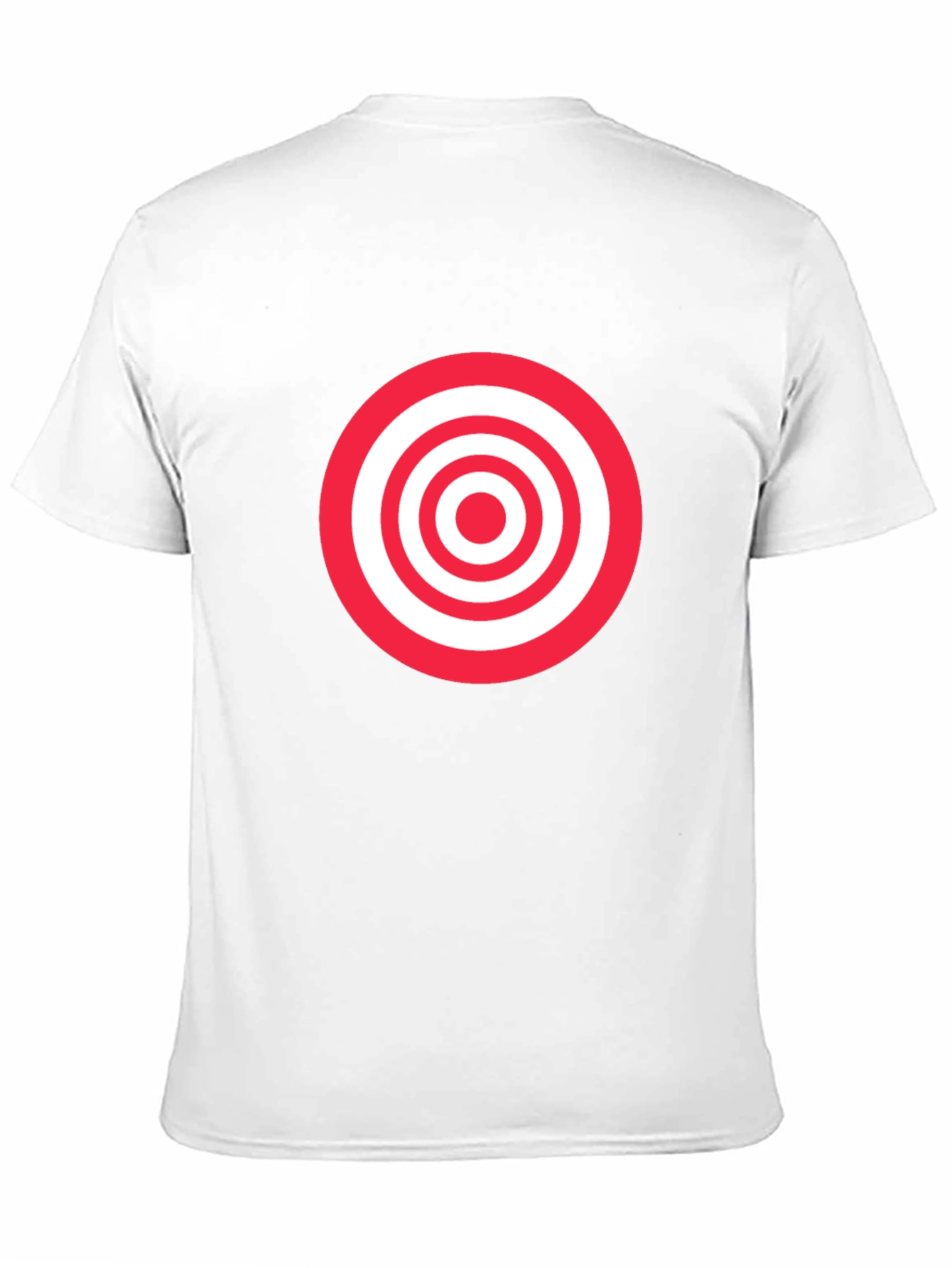 Target Graphic Tee - Black Cotton Comfort