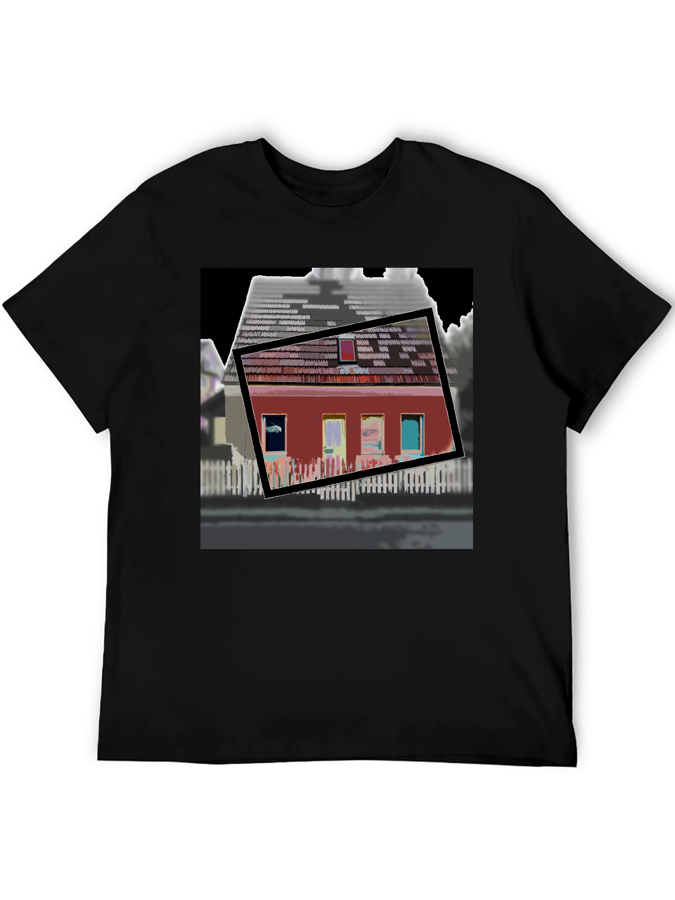 Modern House Graphic T-Shirt