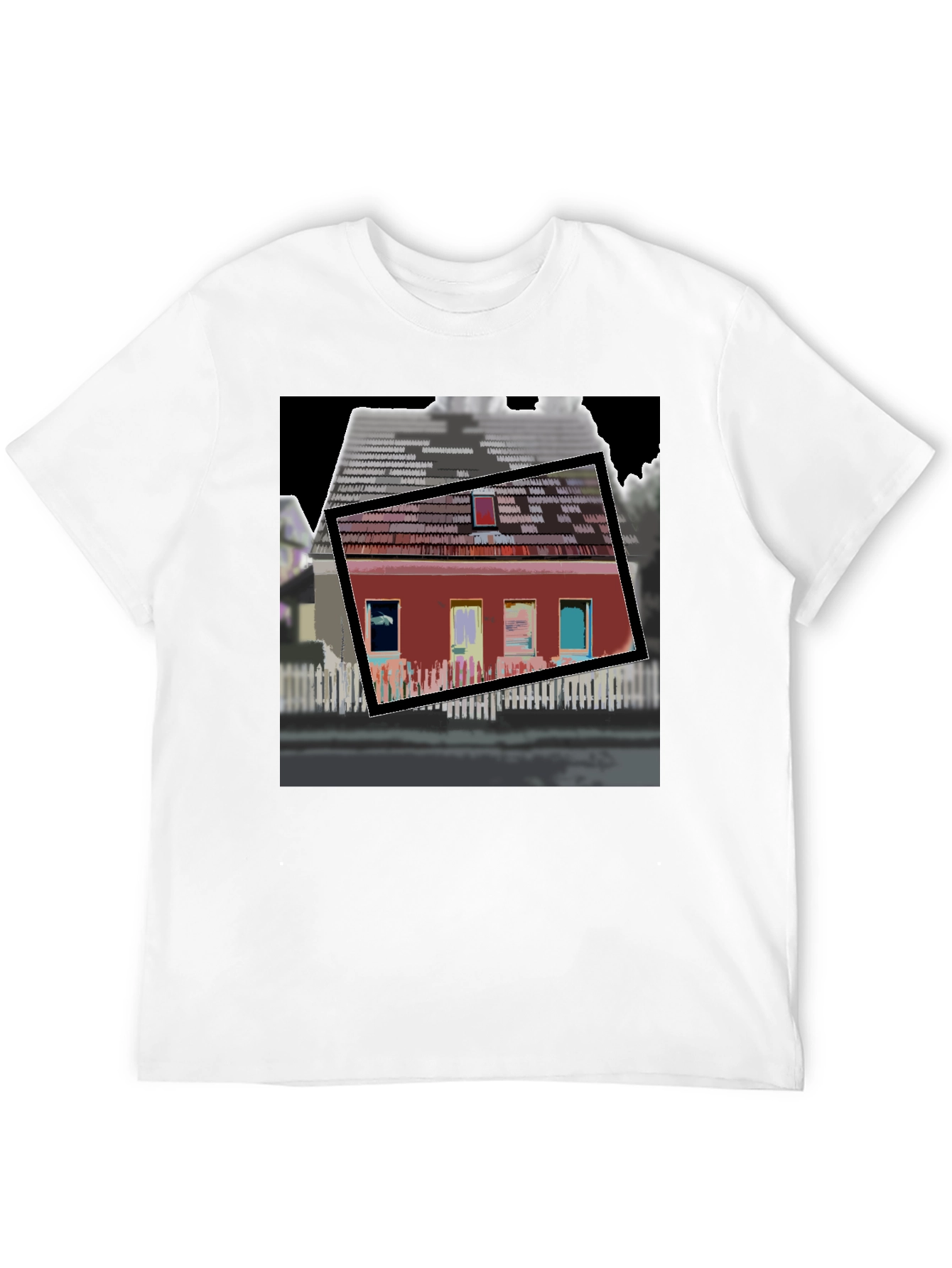 Modern House Graphic T-Shirt