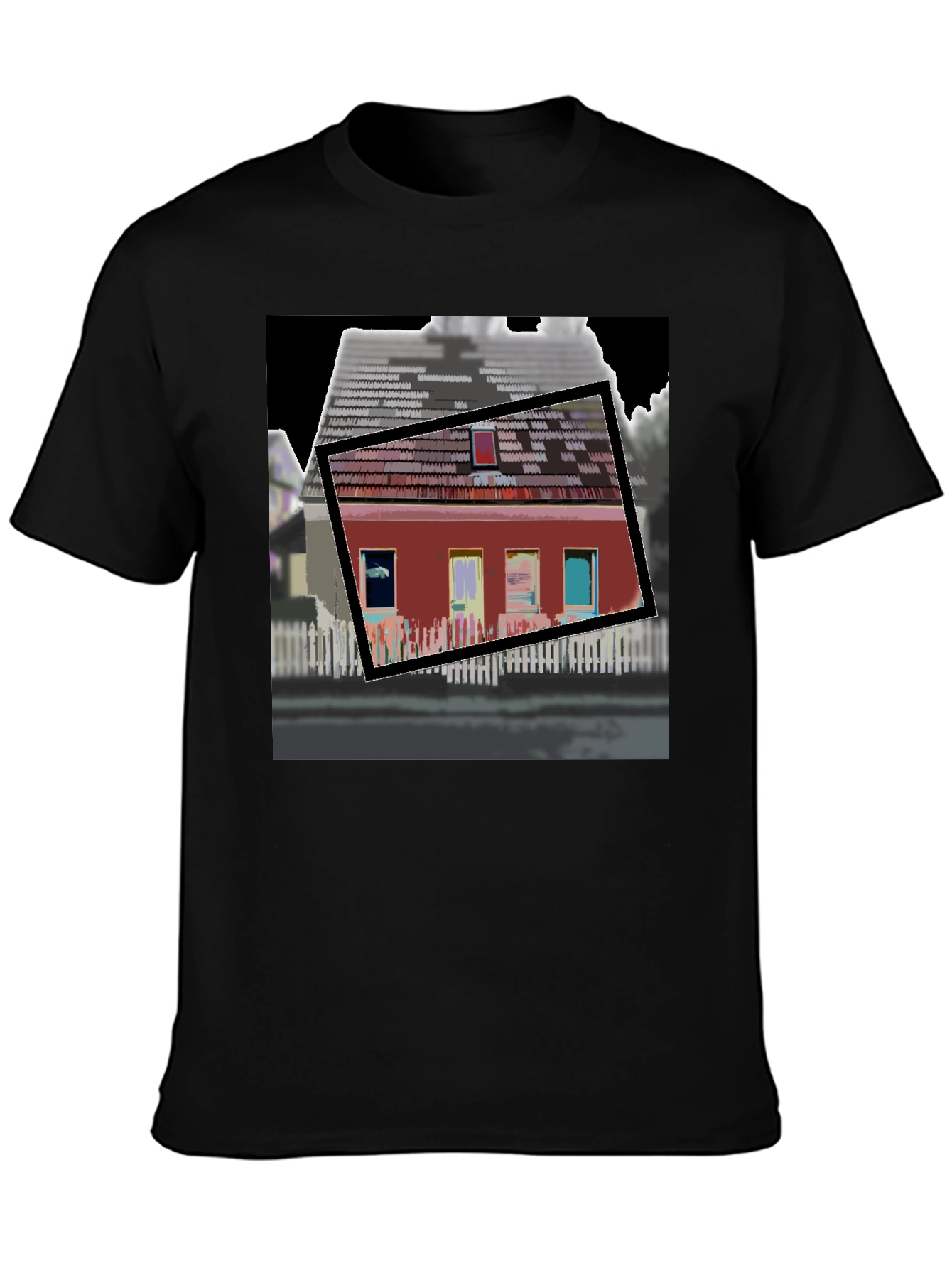 Modern House Graphic T-Shirt