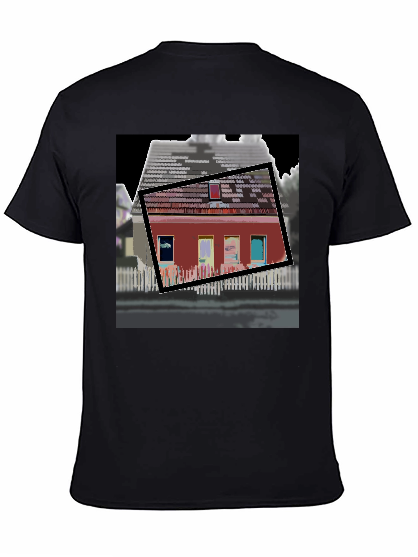 Modern House Graphic T-Shirt