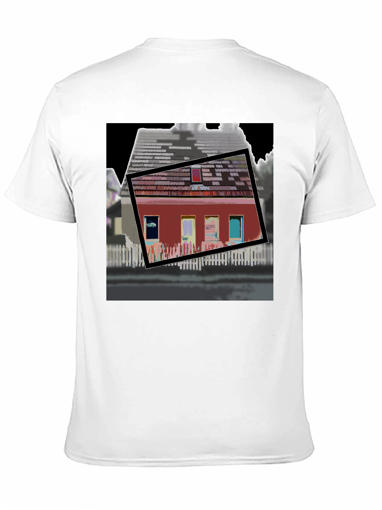 Modern House Graphic T-Shirt