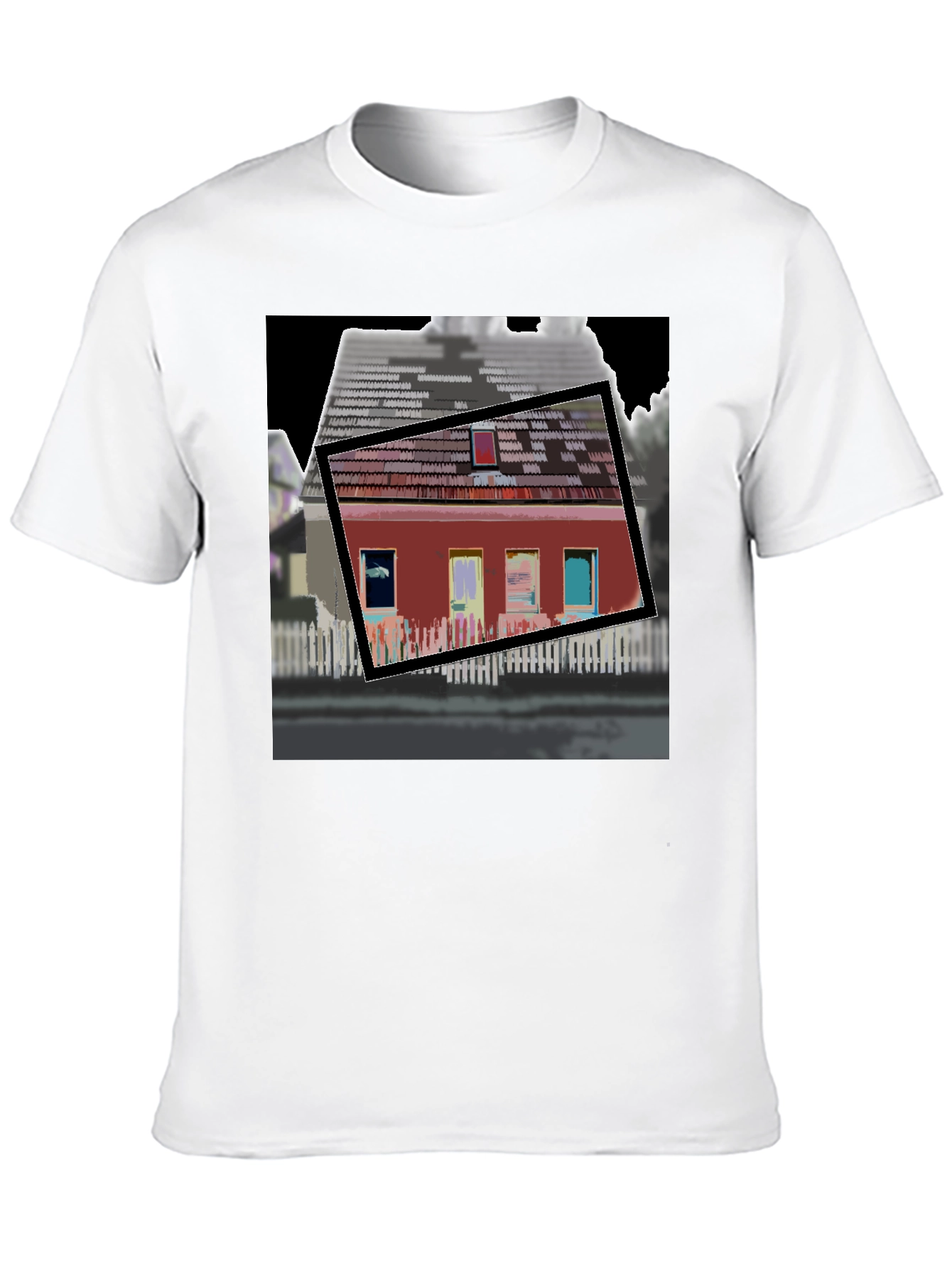 Modern House Graphic T-Shirt