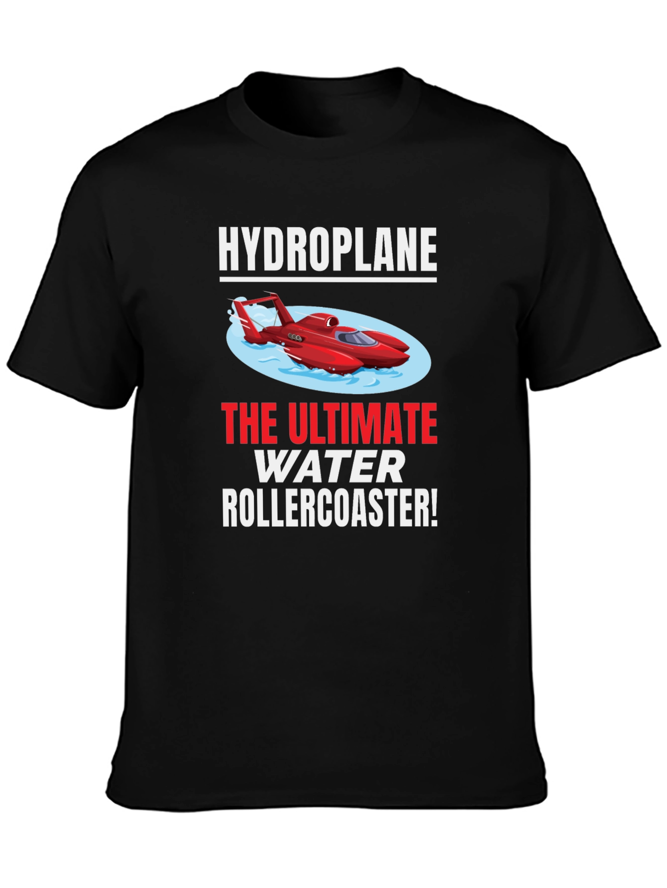 Hydroplane Water Rollercoaster Graphic Tee
