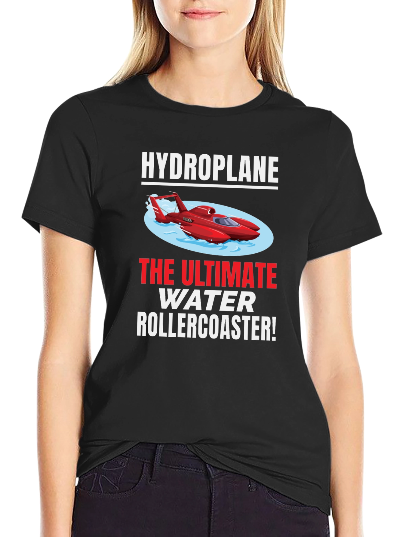 Hydroplane Water Rollercoaster Graphic Tee