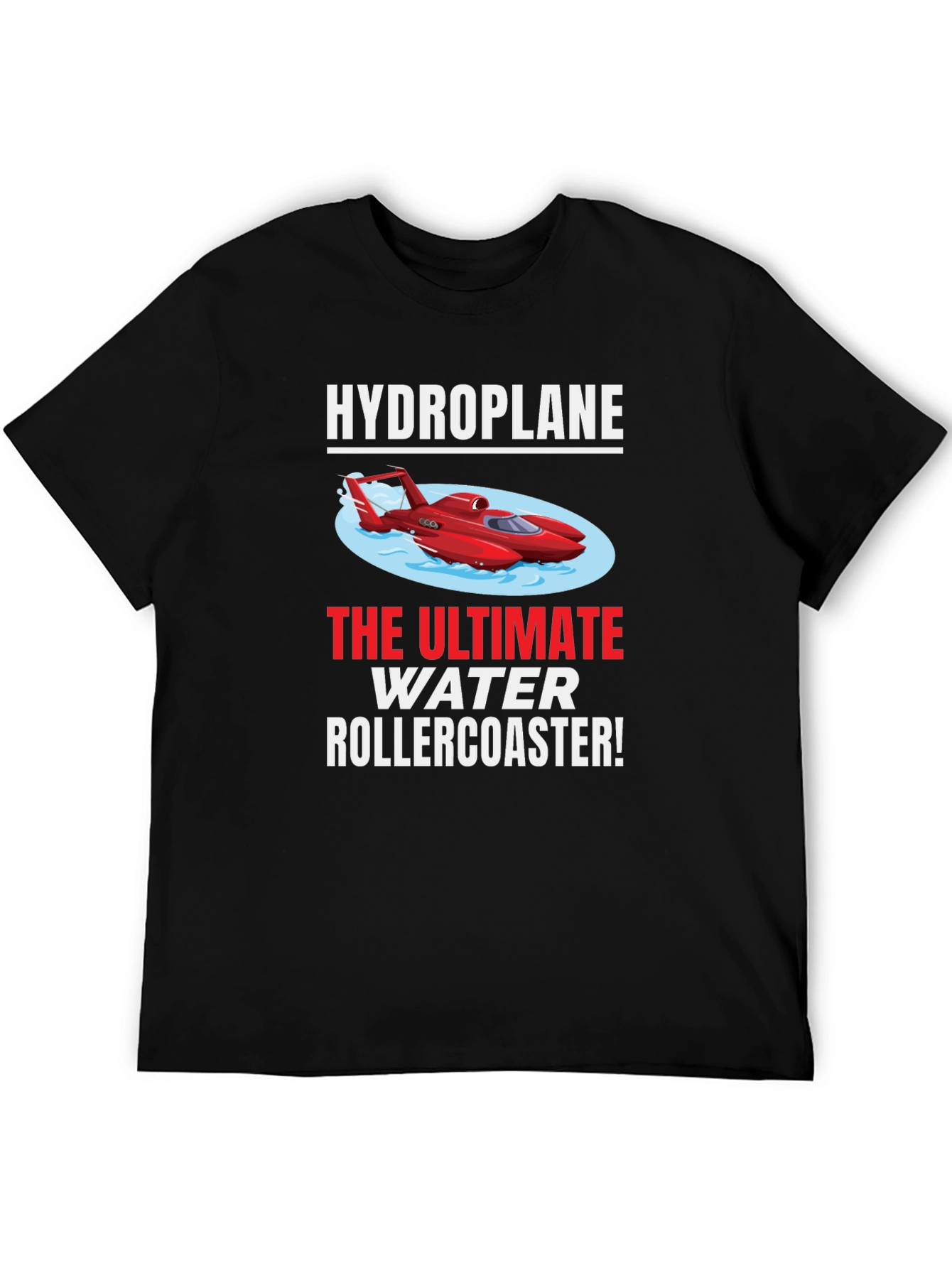 Hydroplane Water Rollercoaster Graphic Tee