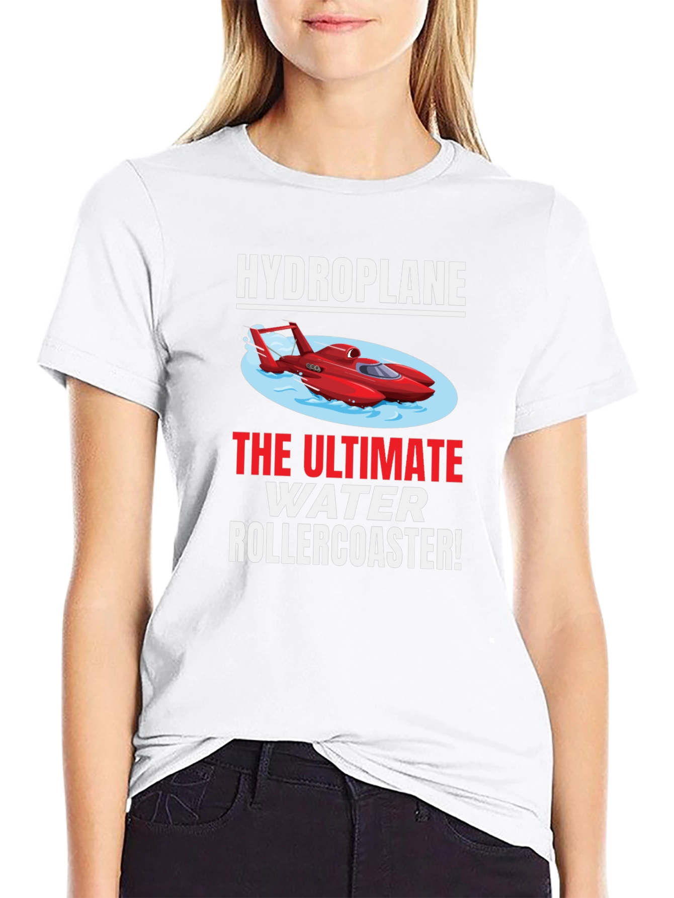 Hydroplane Water Rollercoaster Graphic Tee