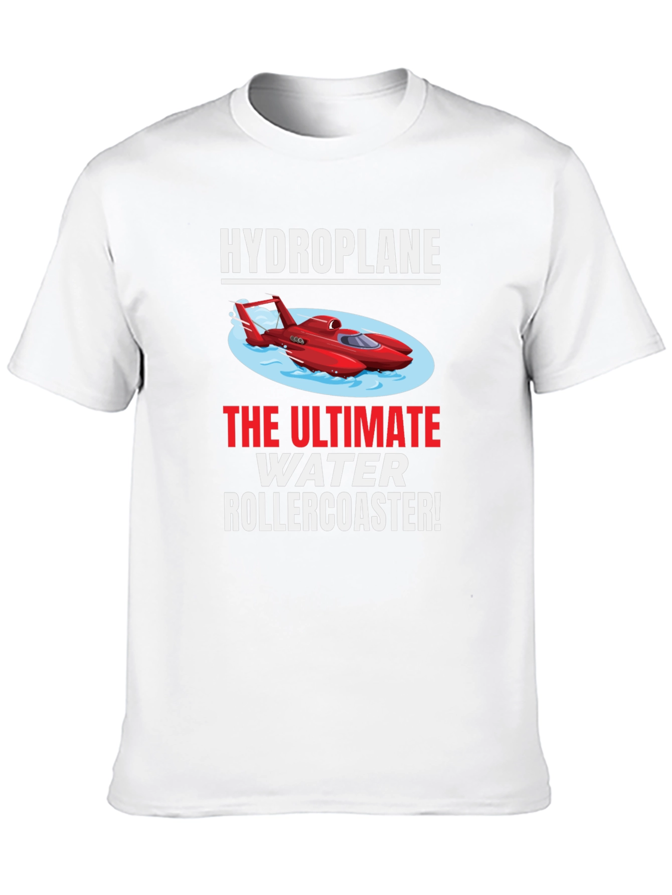 Hydroplane Water Rollercoaster Graphic Tee