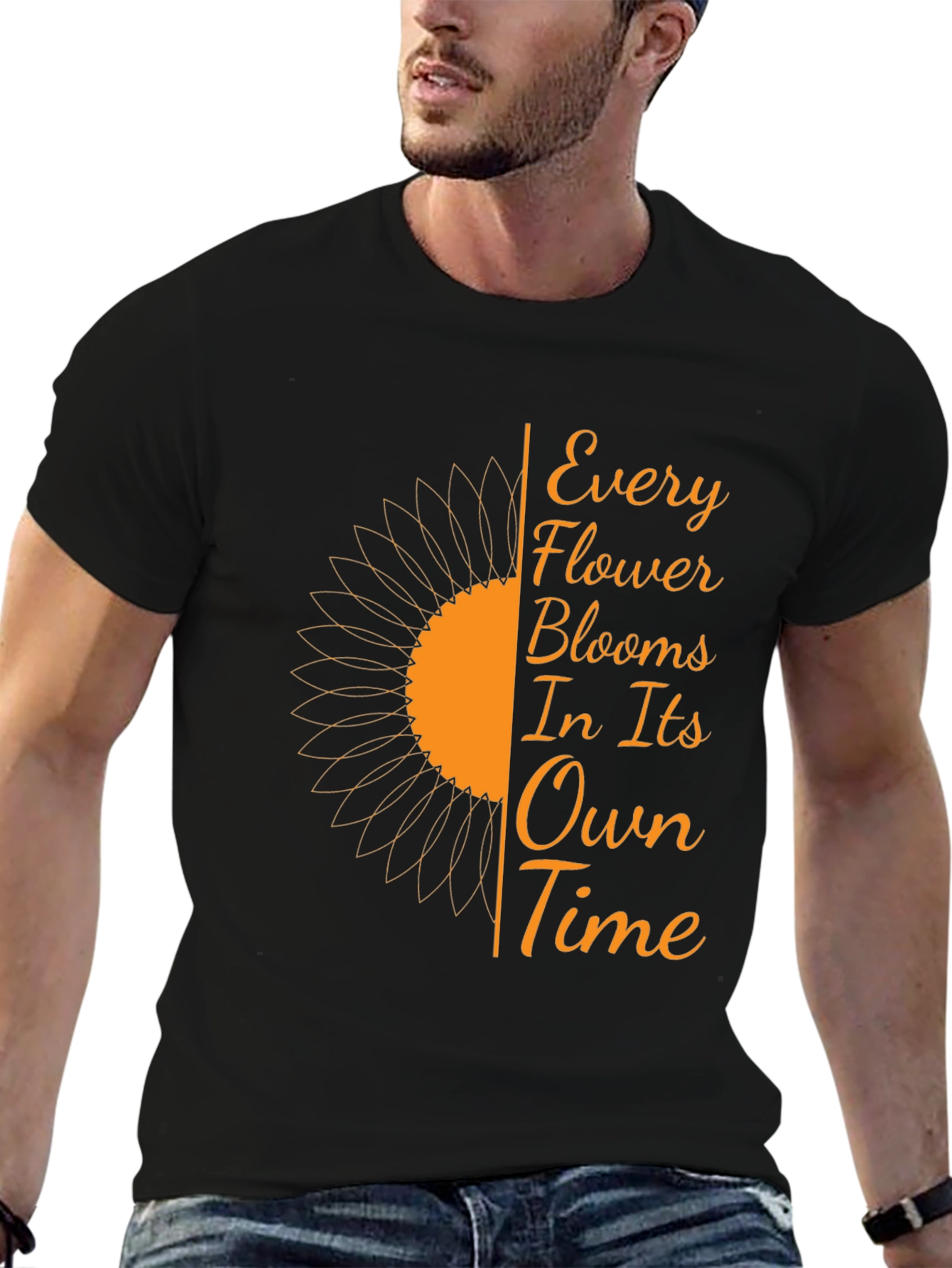 Sunflower Bloom Time Graphic Tee