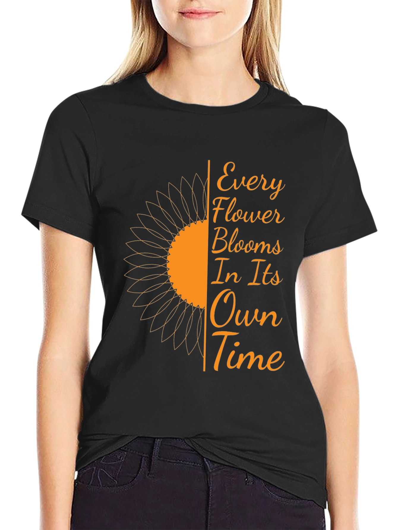 Sunflower Bloom Time Graphic Tee