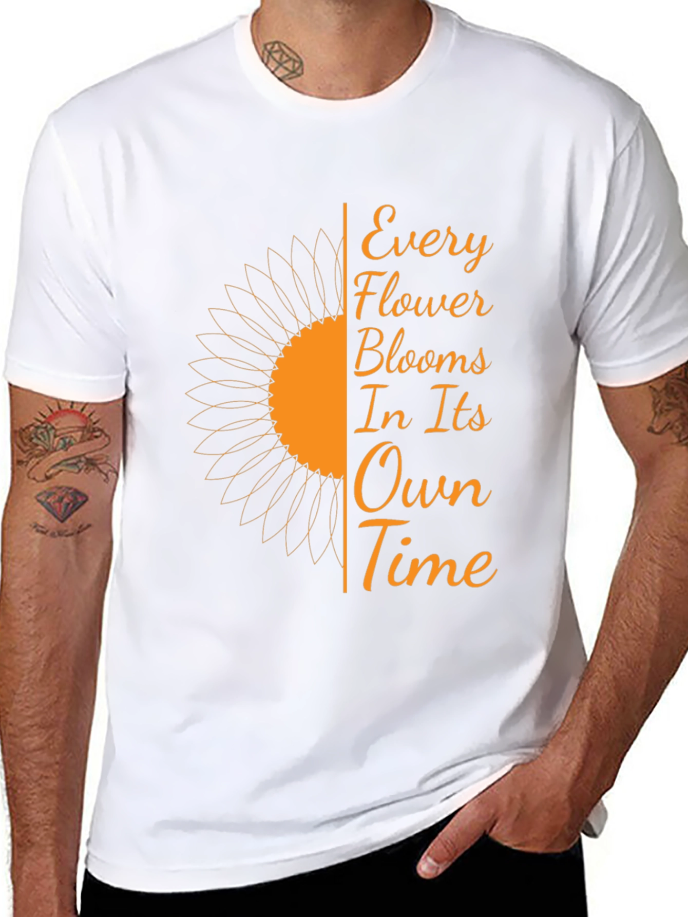 Sunflower Bloom Time Graphic Tee