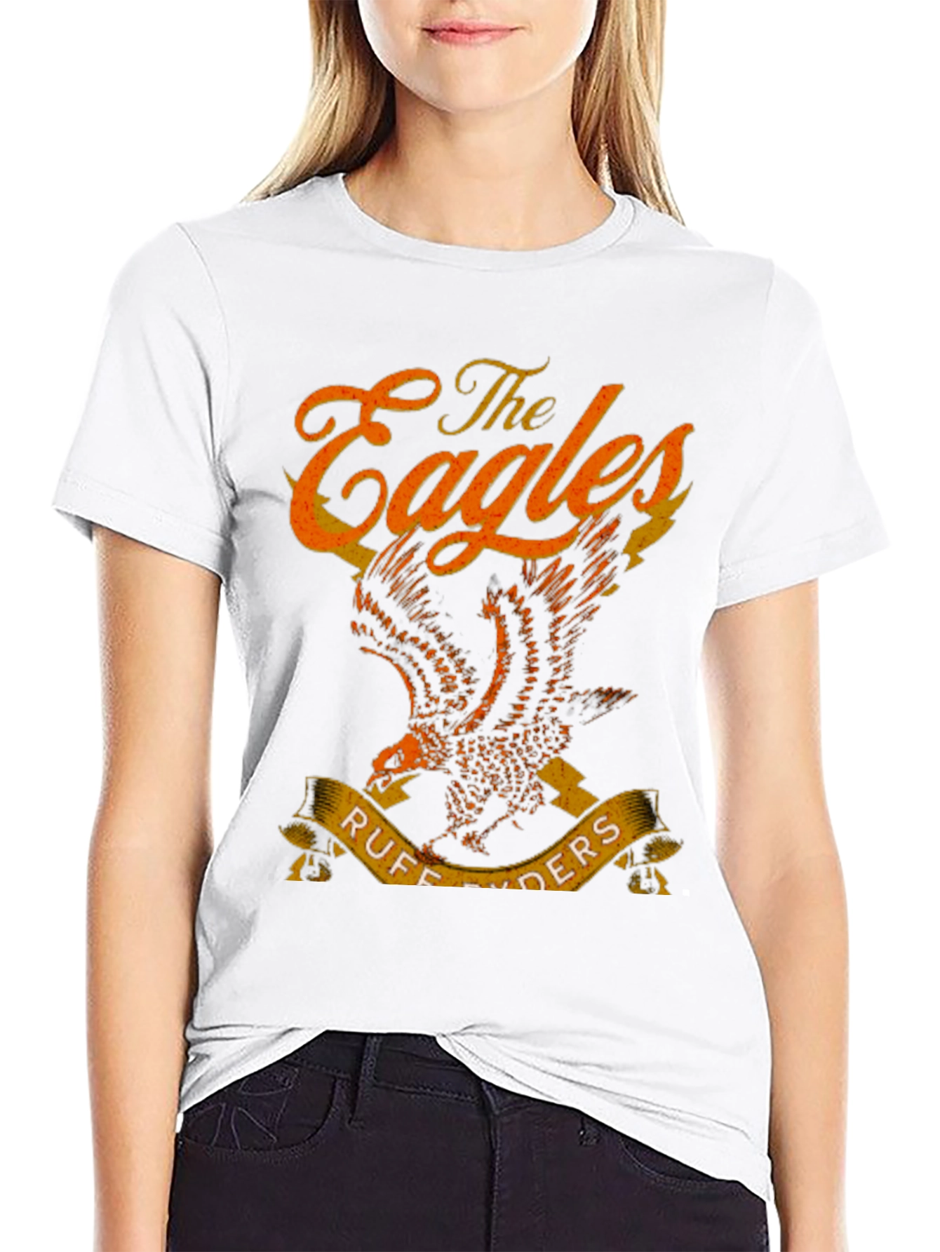 The Eagles Ruffenders T-Shirt Black