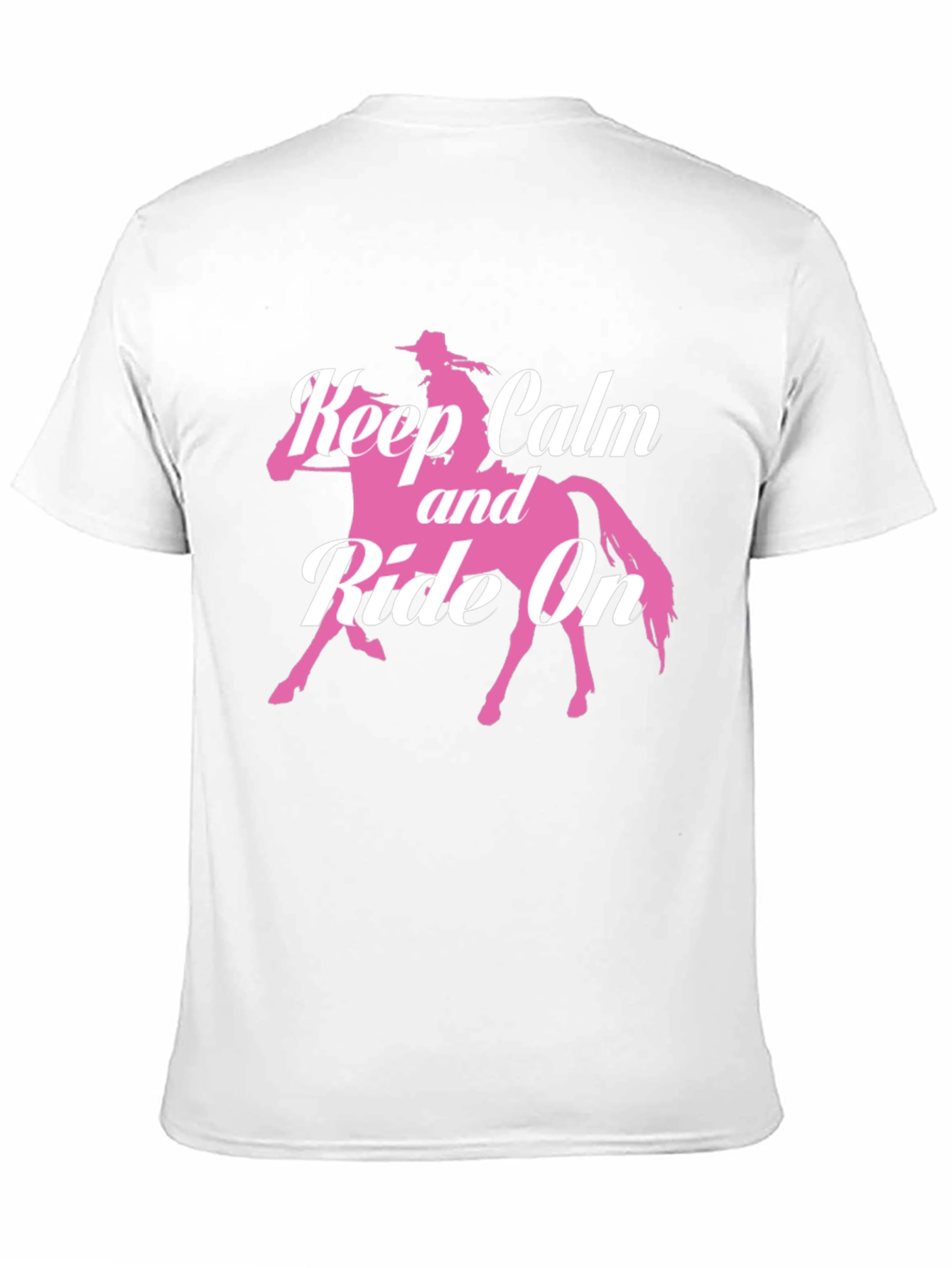 Keep Calm and Ride On Graphic T-Shirt