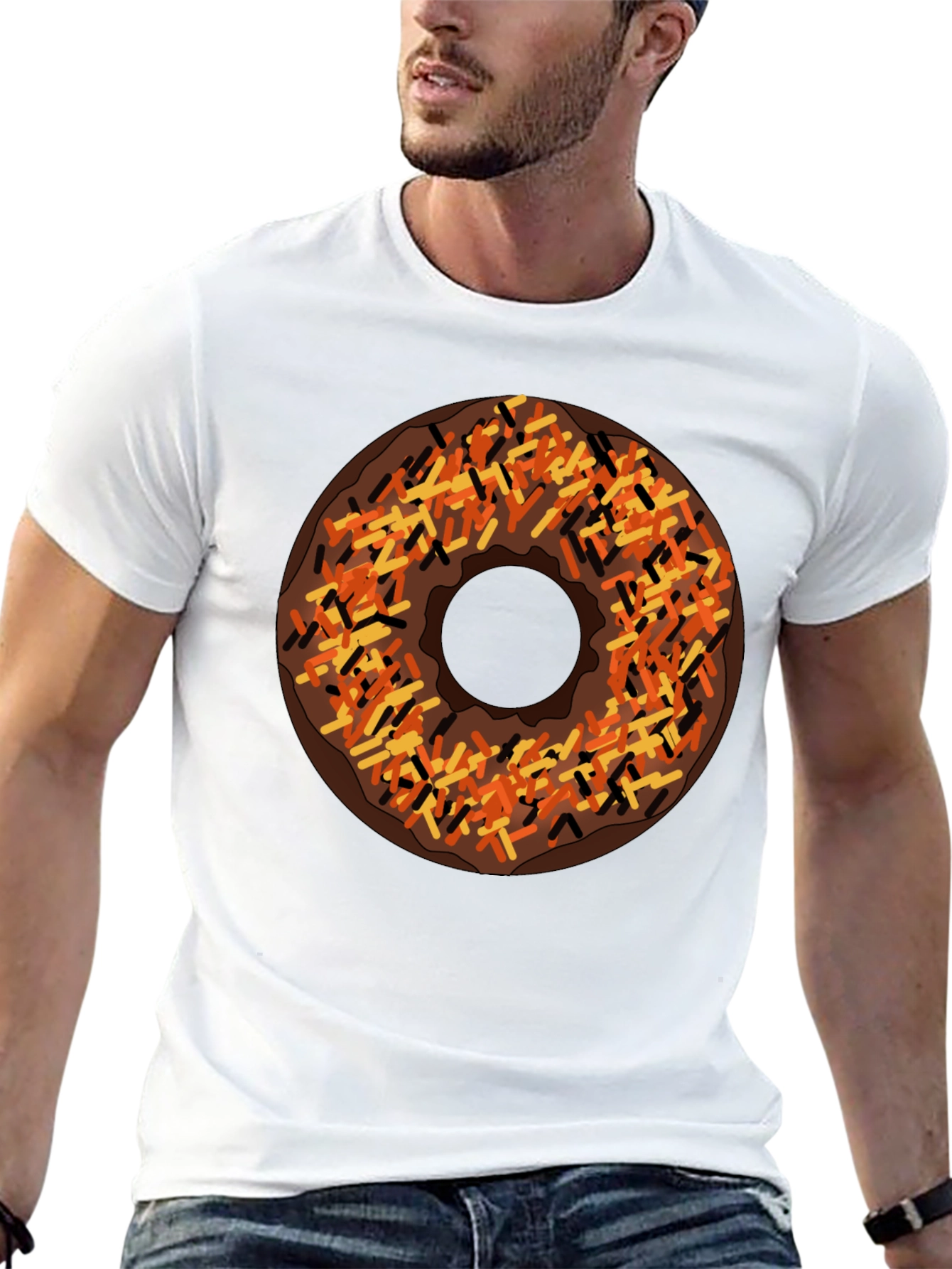 Donut Sprinkles Graphic Tee