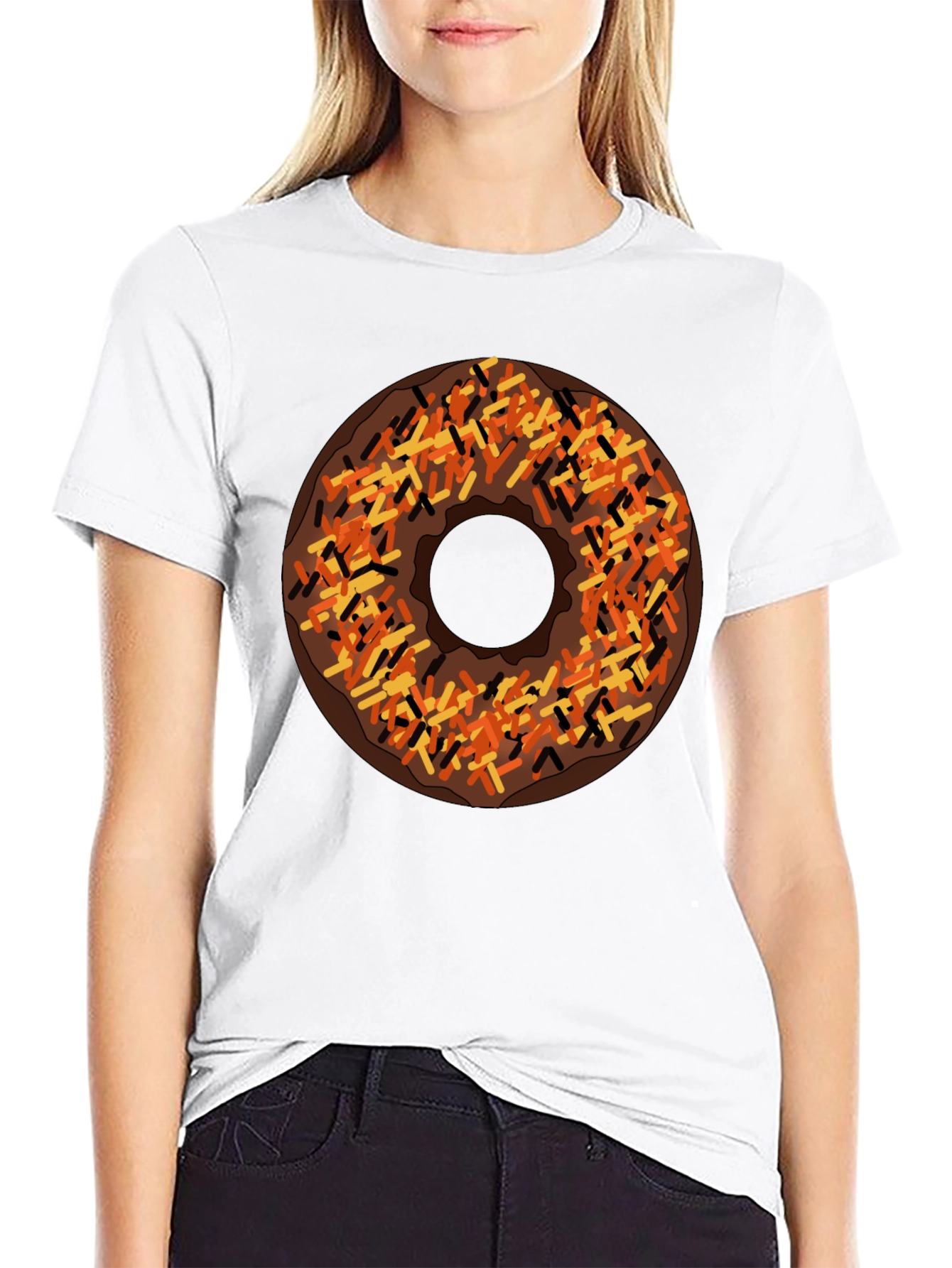 Donut Sprinkles Graphic Tee