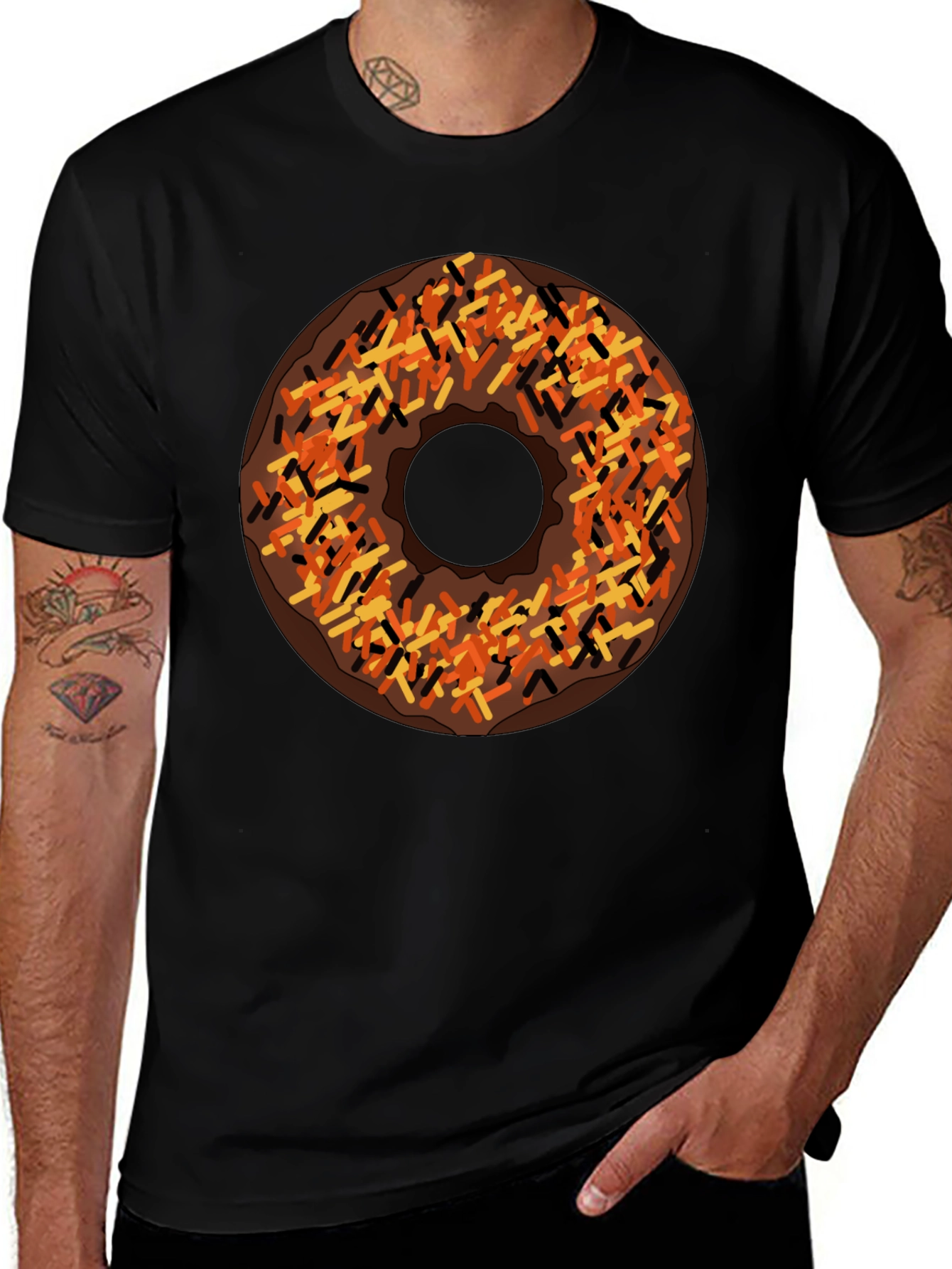 Donut Sprinkles Graphic Tee