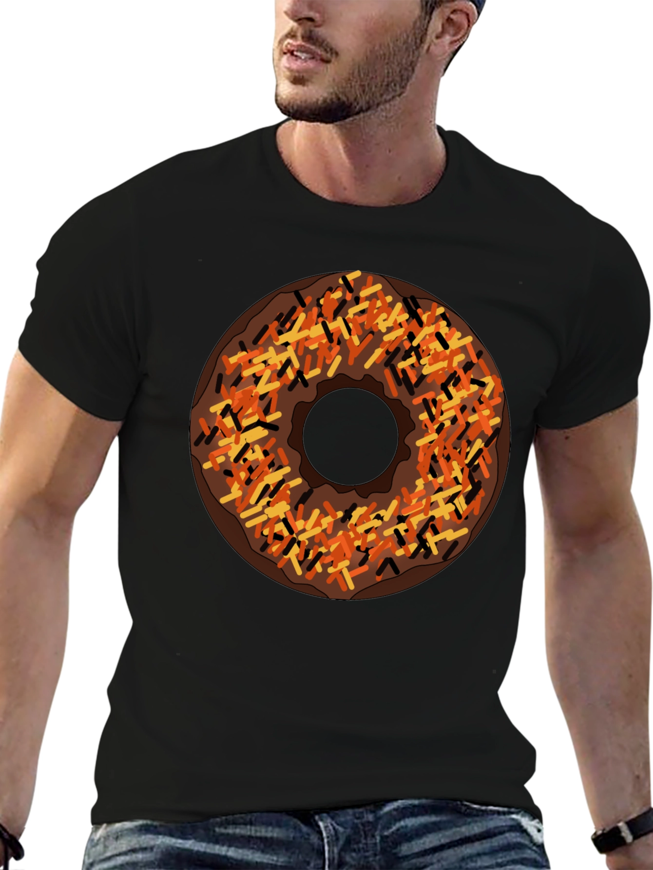 Donut Sprinkles Graphic Tee