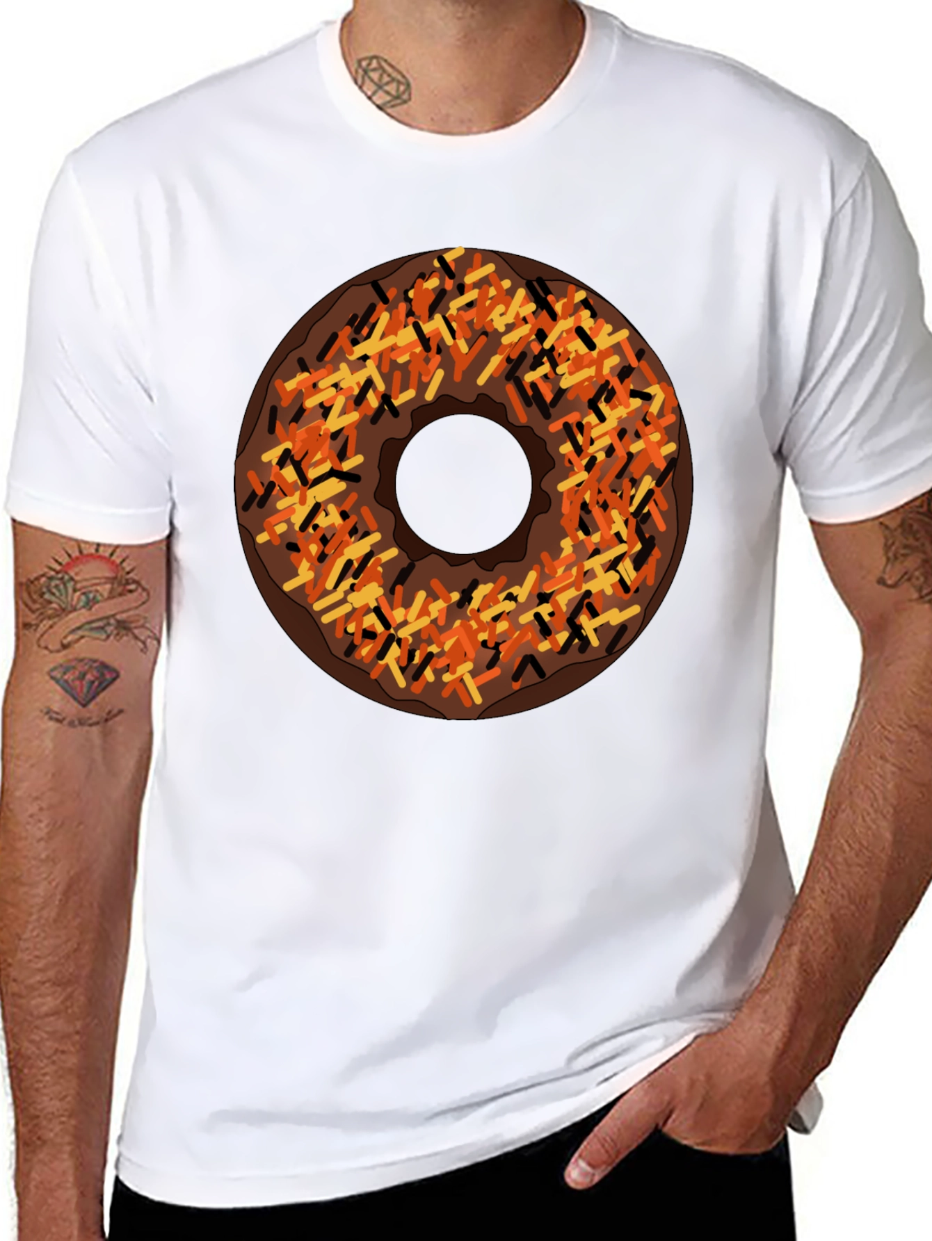 Donut Sprinkles Graphic Tee