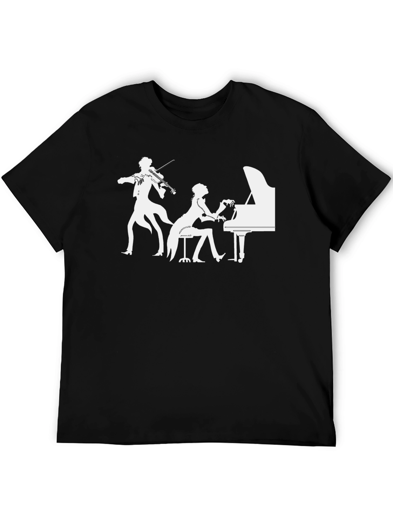 Musical Duo Black T-Shirt
