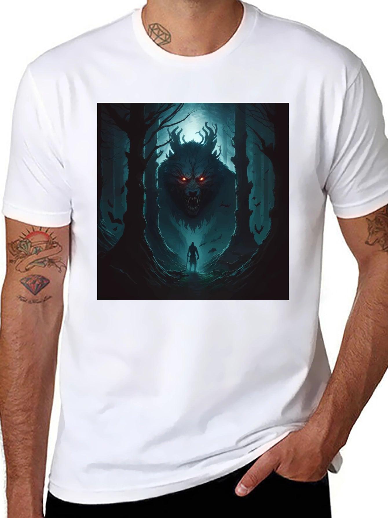 Wolf Encounter Graphic Tee