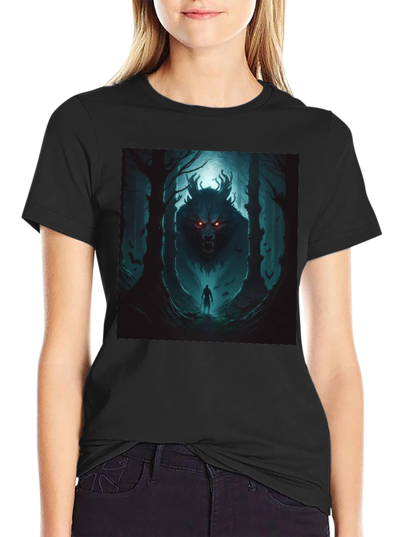 Wolf Encounter Graphic Tee