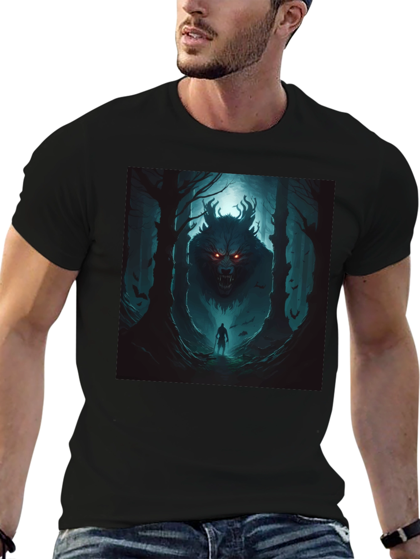 Wolf Encounter Graphic Tee