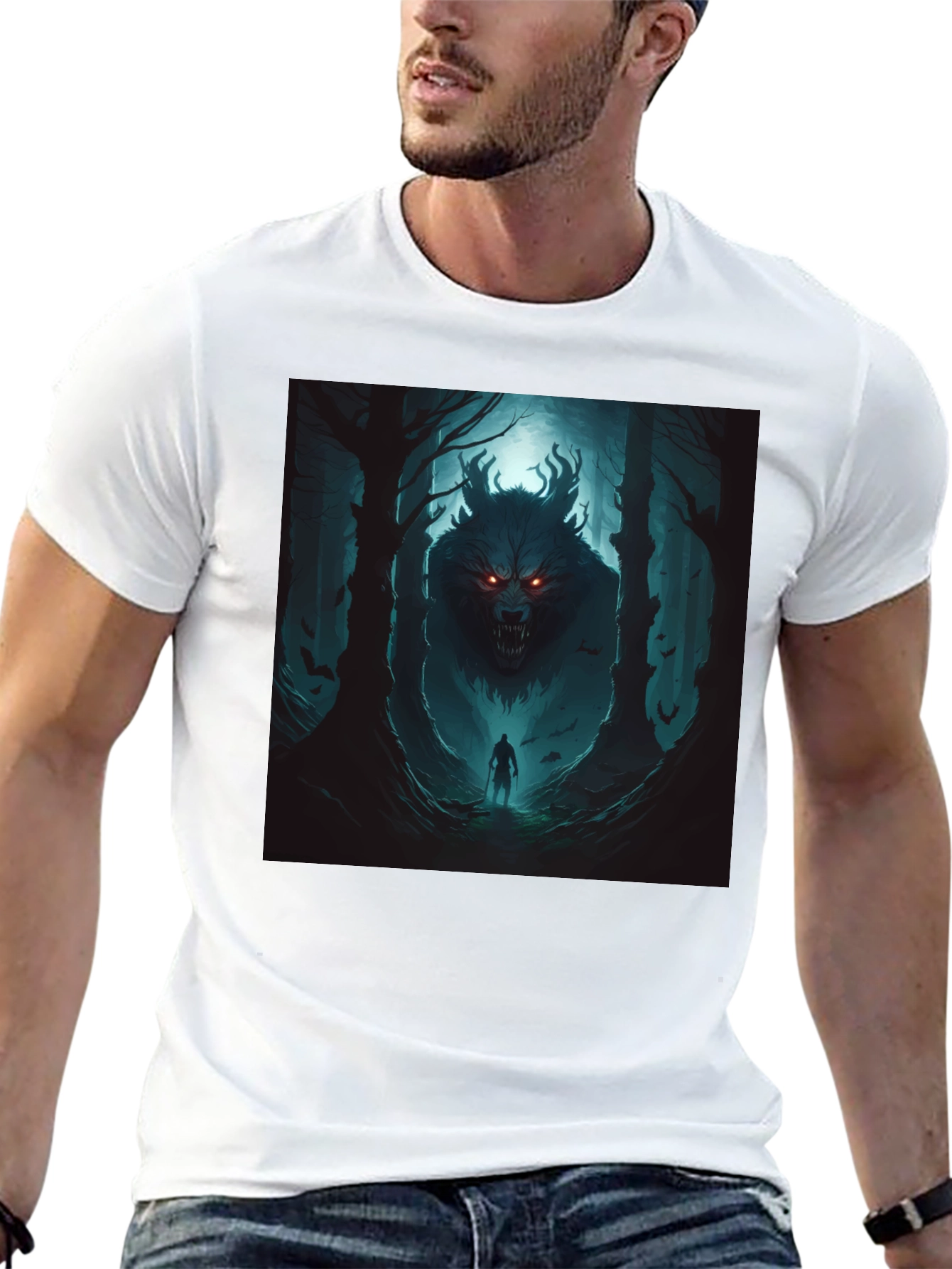 Wolf Encounter Graphic Tee