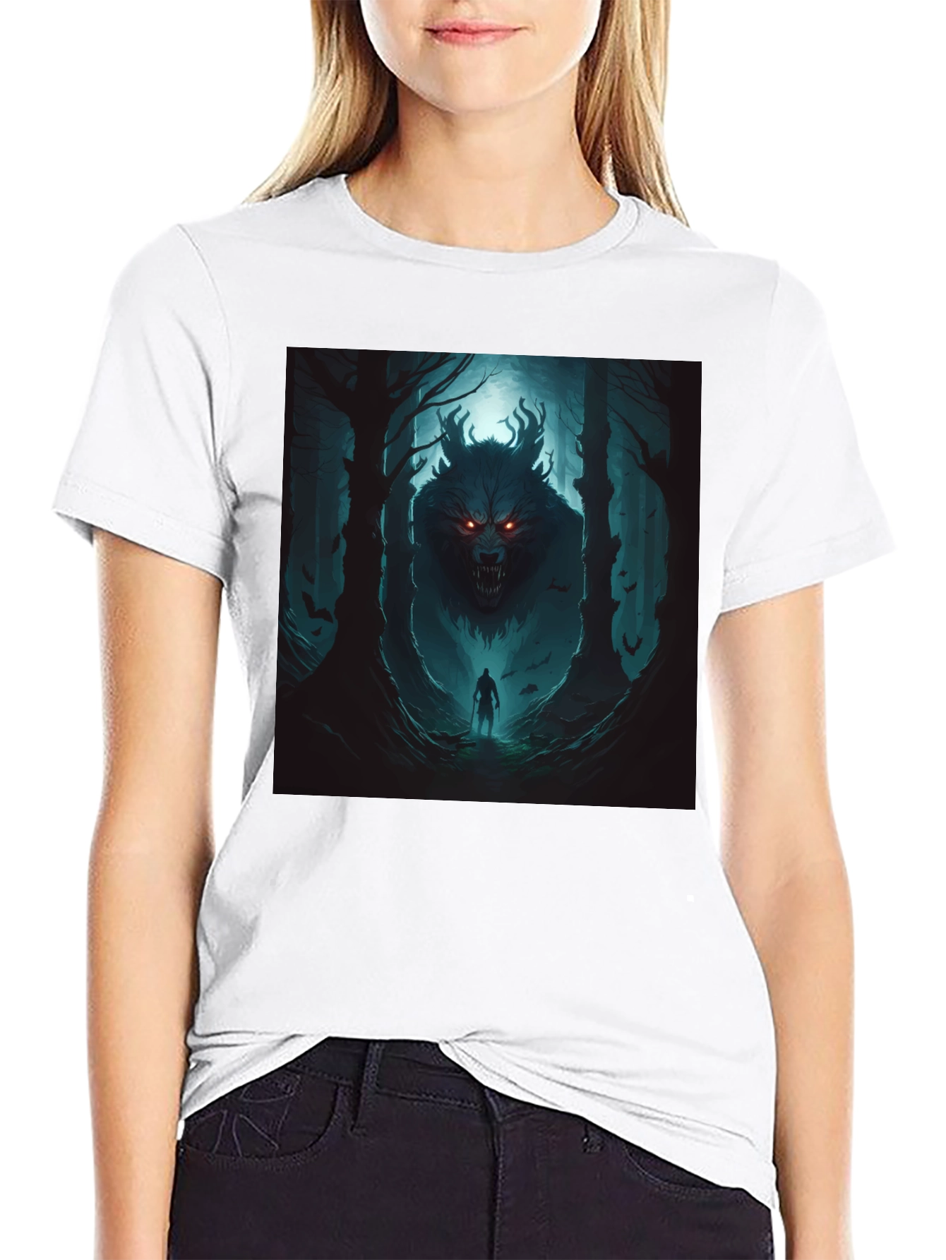 Wolf Encounter Graphic Tee