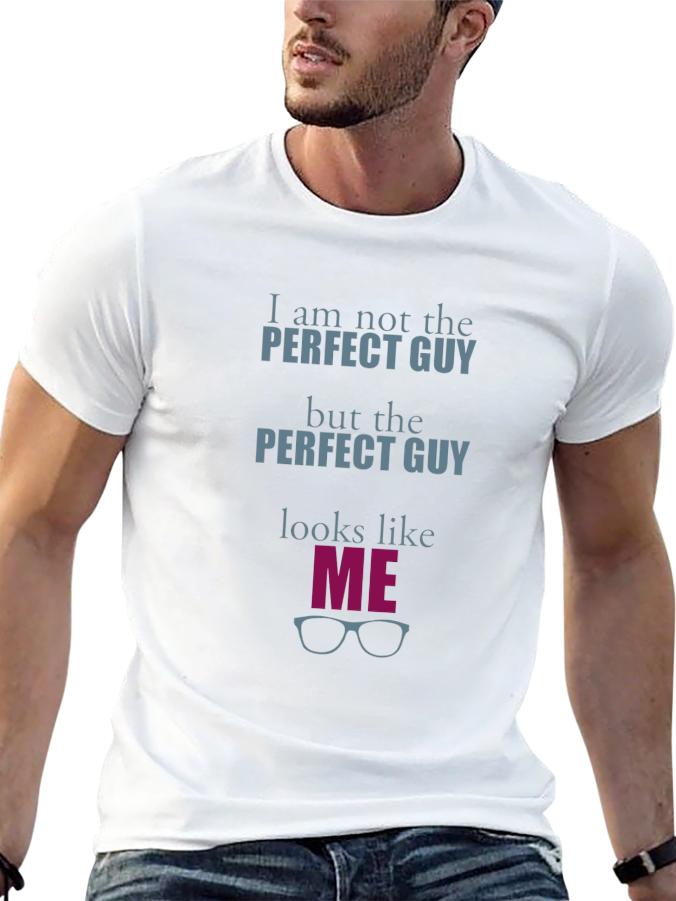 Perfect Guy Graphic Tee - Trendy Style