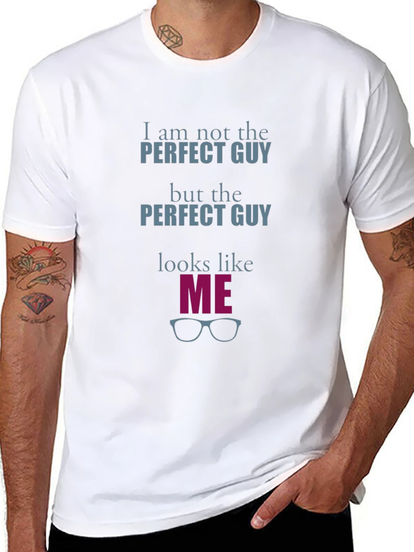 Perfect Guy Graphic Tee - Trendy Style