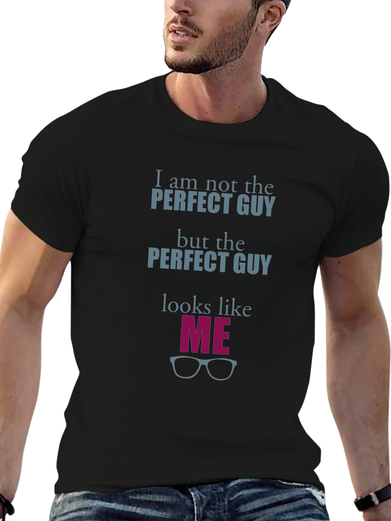 Perfect Guy Graphic Tee - Trendy Style