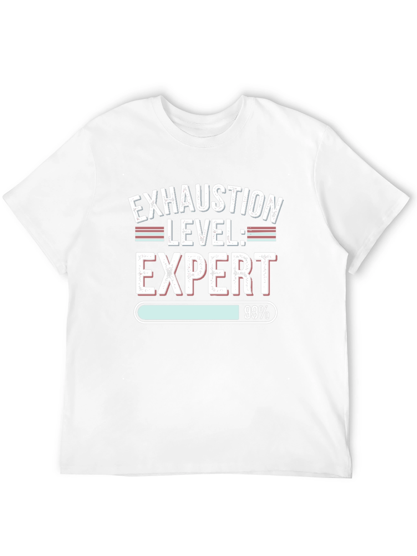 Exhaustion Level: Expert 99% Black T-Shirt