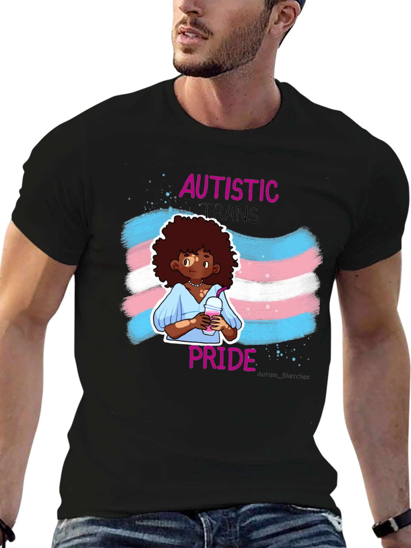Autistic Trans Pride T-Shirt