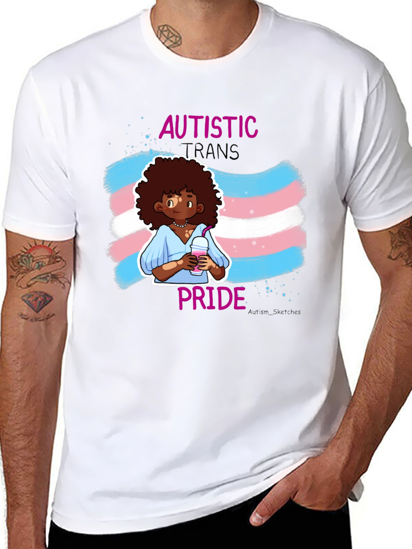 Autistic Trans Pride T-Shirt